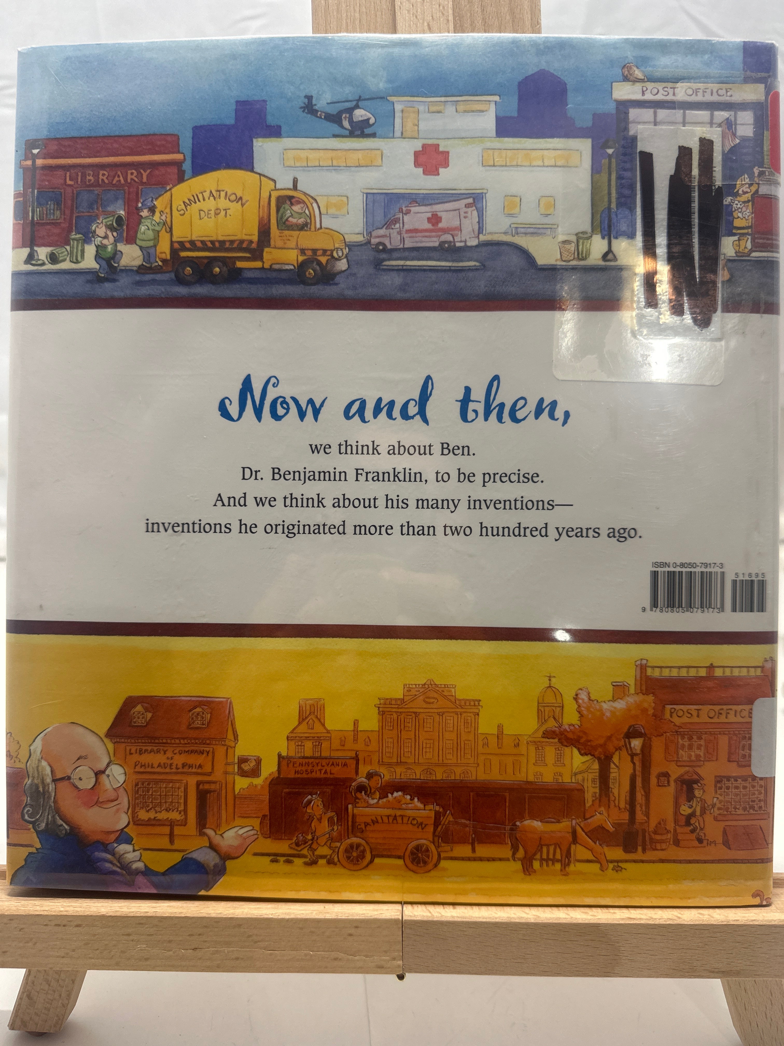 Now & Ben by Gene Barretta Hardcover Children's Book