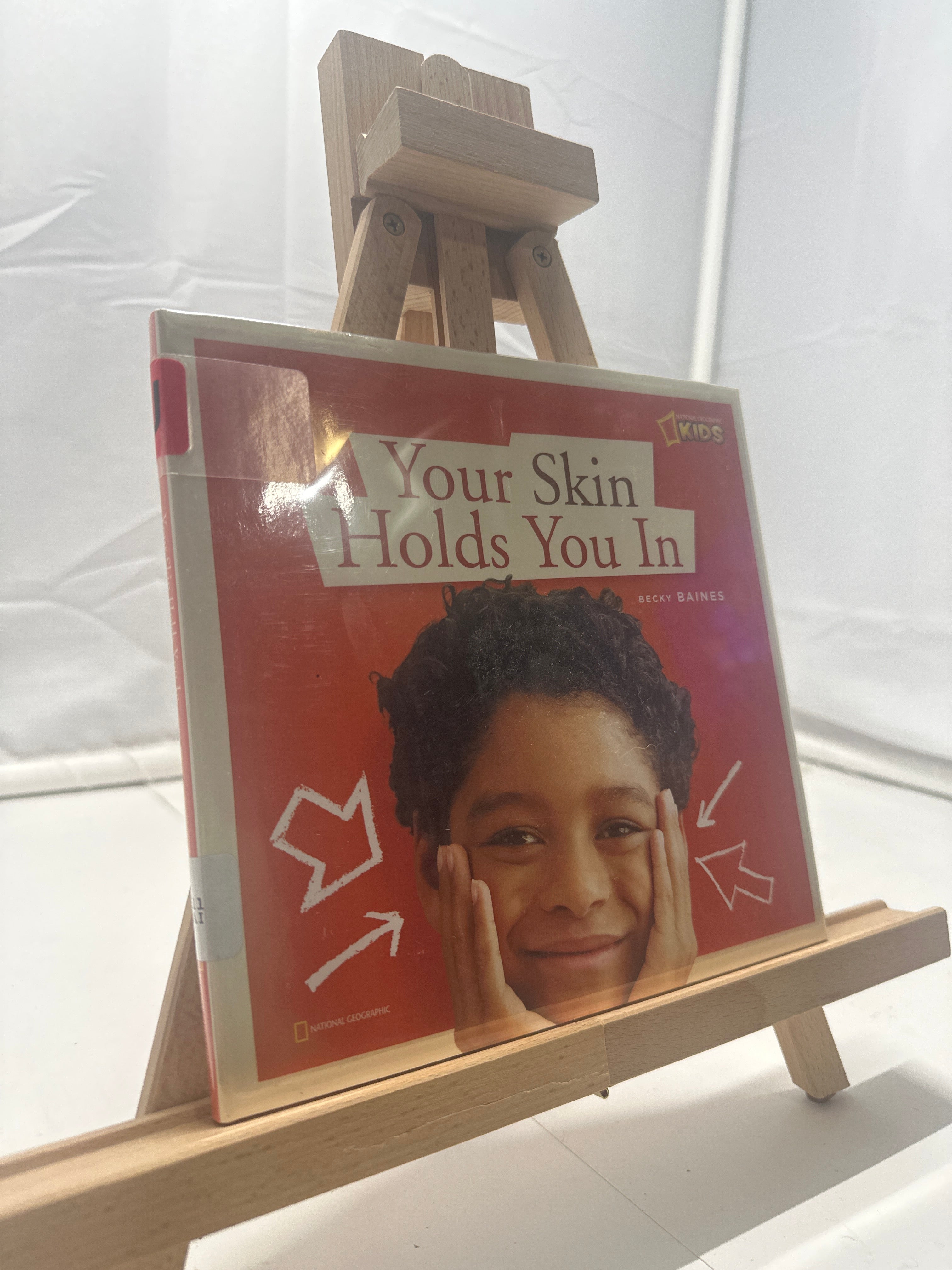 Your skin holds you in by Rebecca Baines Hardcover Children's Book