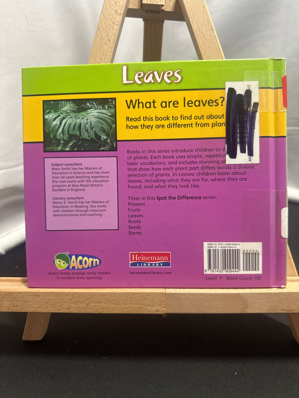 Leaves by Charlotte Guillain Hardcover Children's Book
