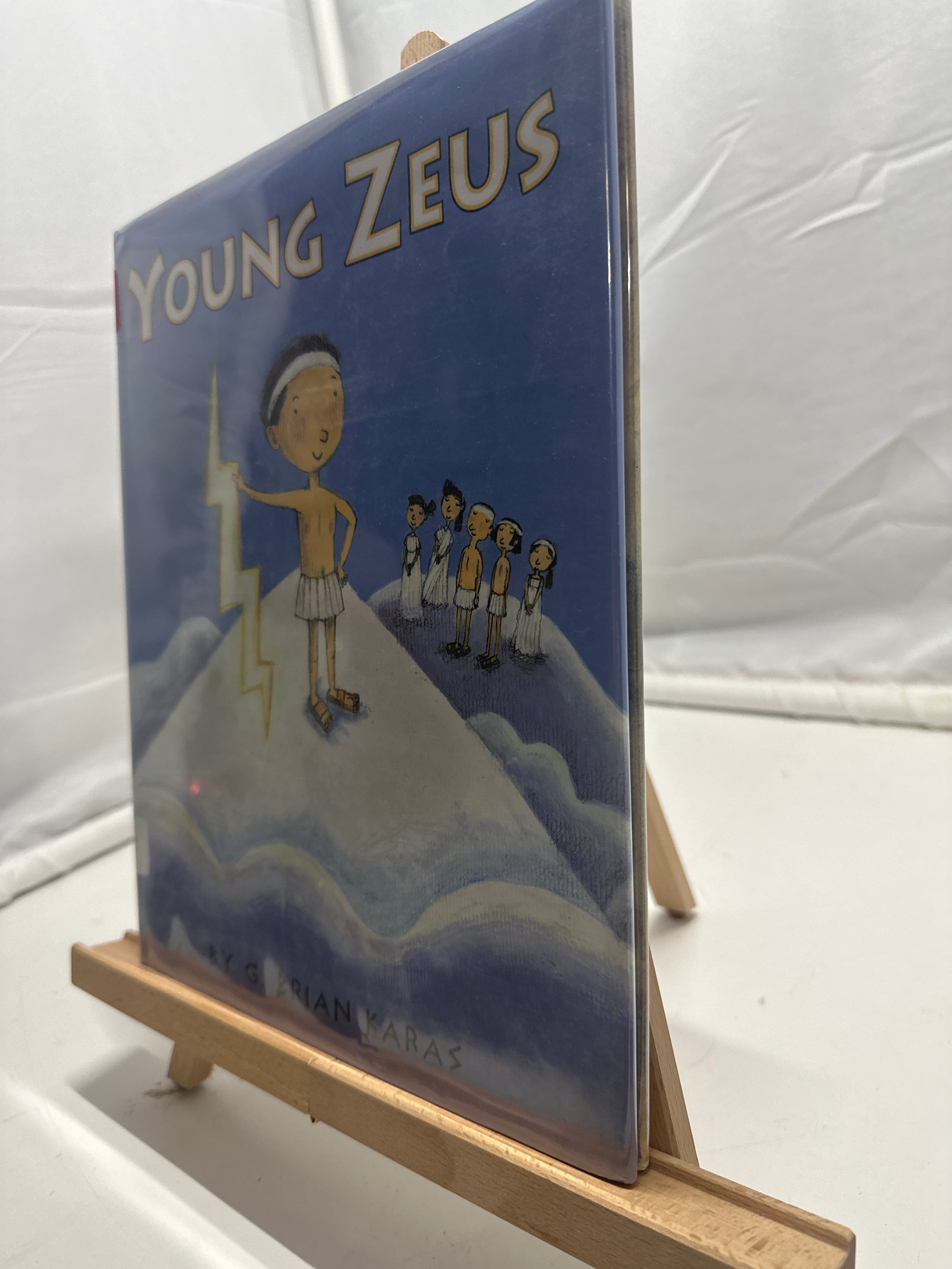 Young Zeus by G. Brian Karas Hardcover Children's Book
