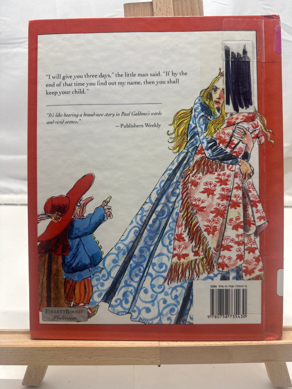 Rumpelstiltskin by Paul Galdone Hardcover