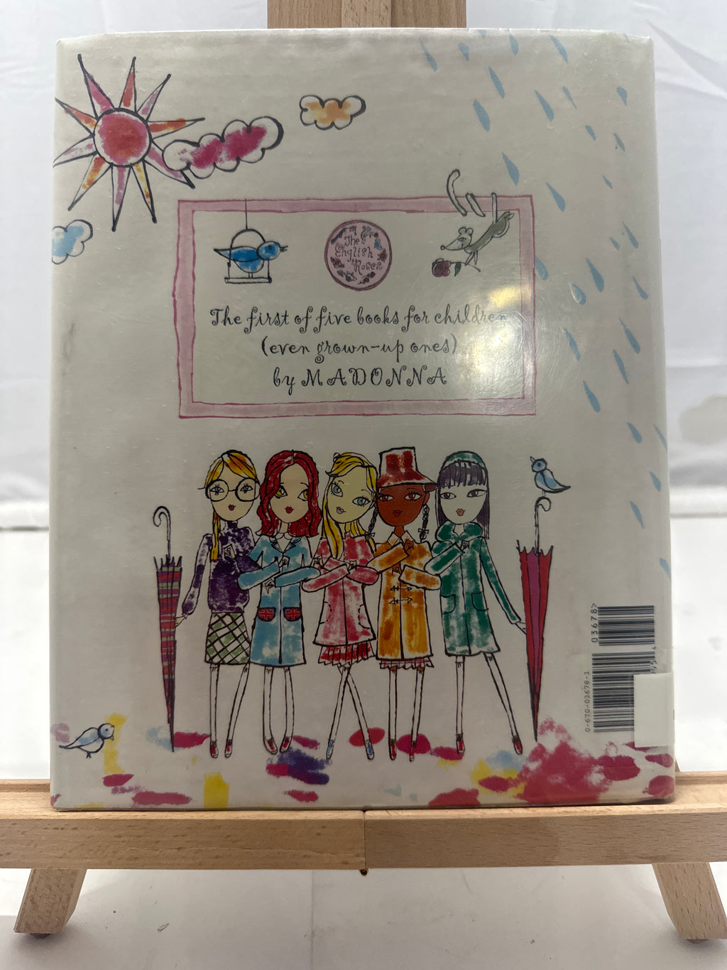The English roses by Madonna Hardcover Fiction.