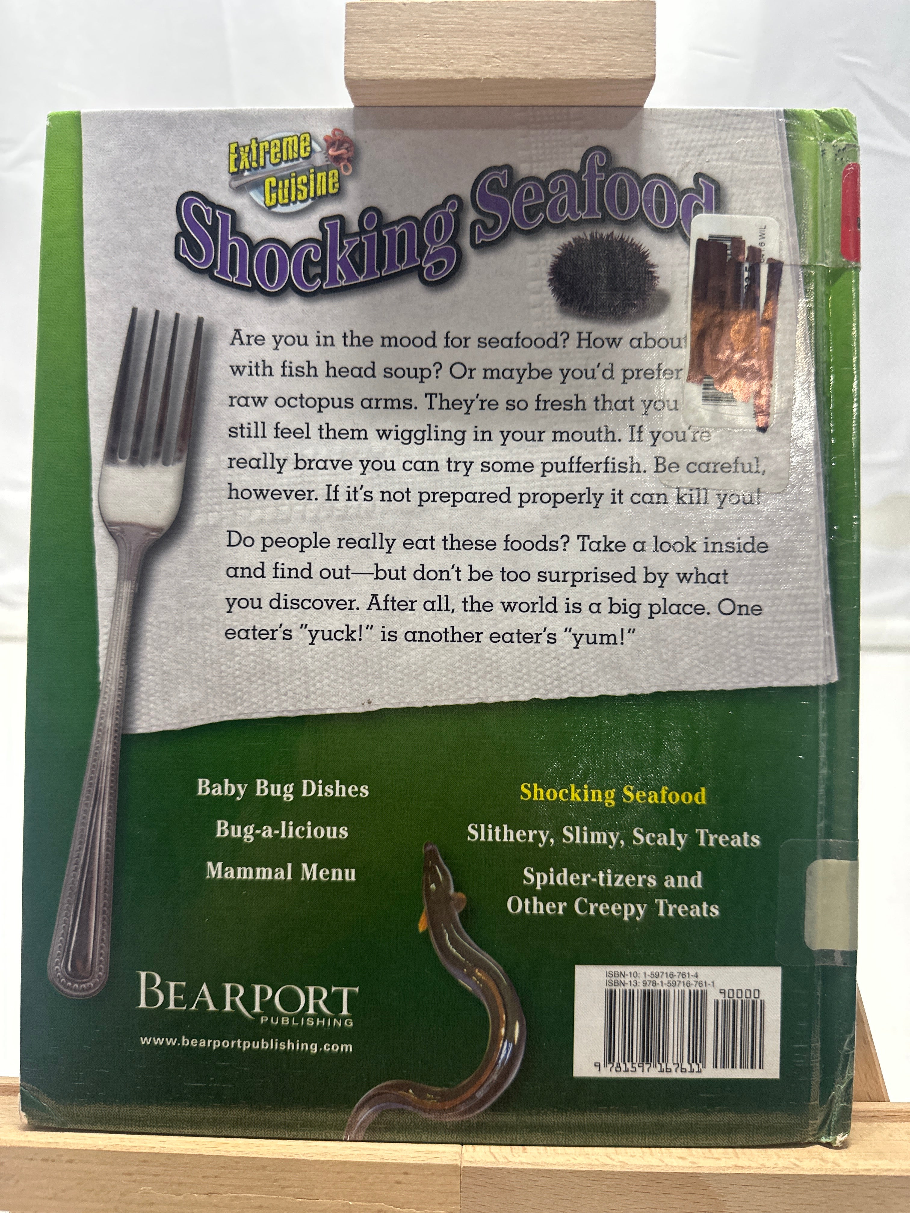 Shocking seafood by Dinah Williams Hardcover Children's Book