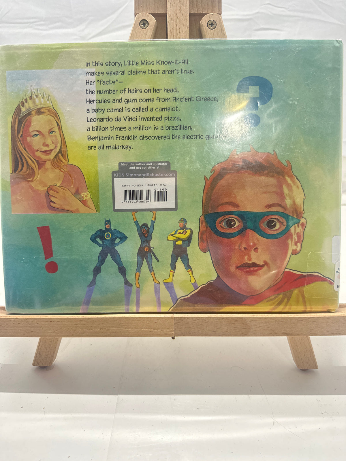 Question Boy Meets Little Miss Know-It-All by Peter Catalanotto Hardcover