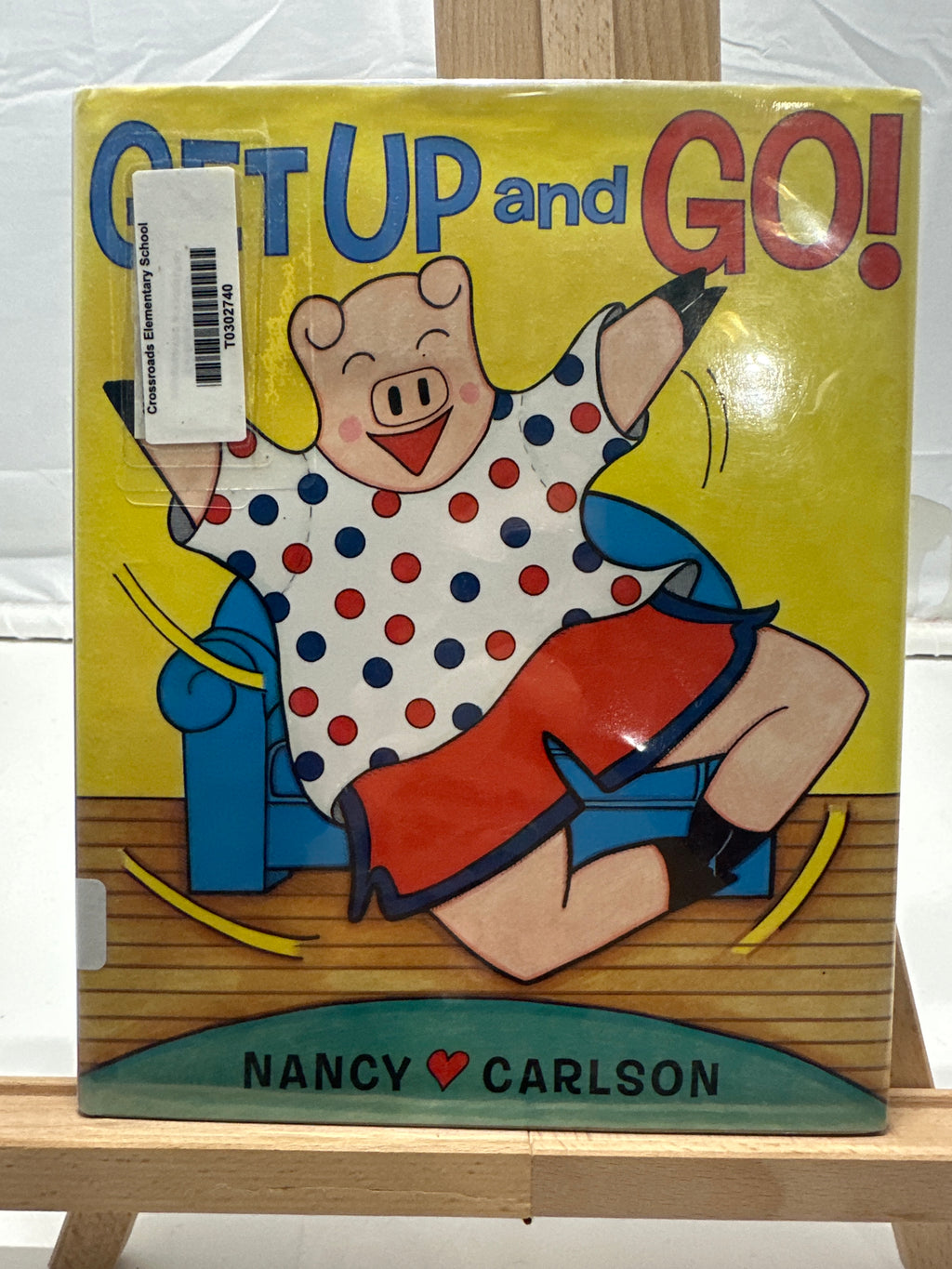 Get Up and Go! by Nancy L. Carlson Hardcover
