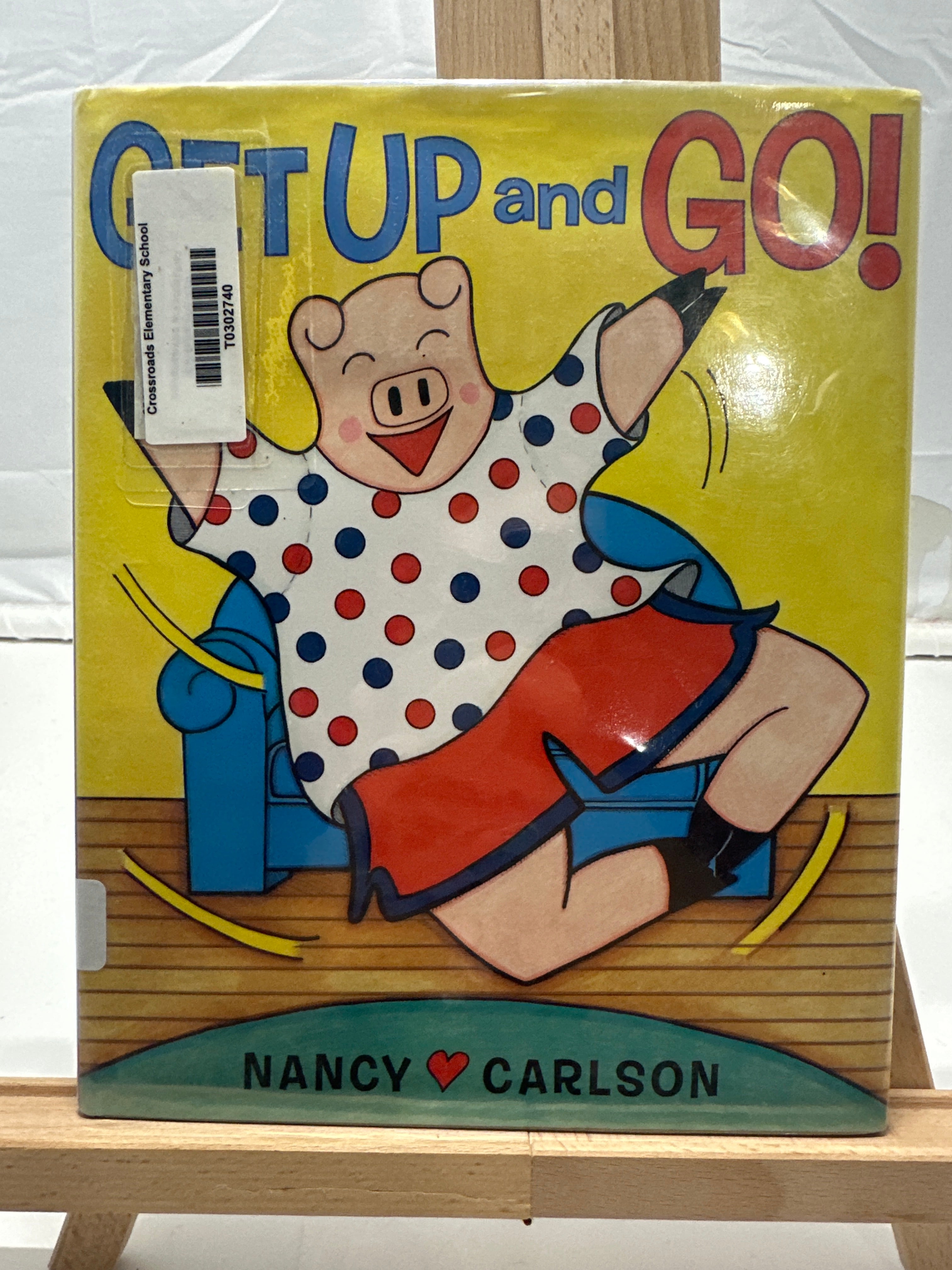 Get Up and Go! by Nancy L. Carlson Hardcover
