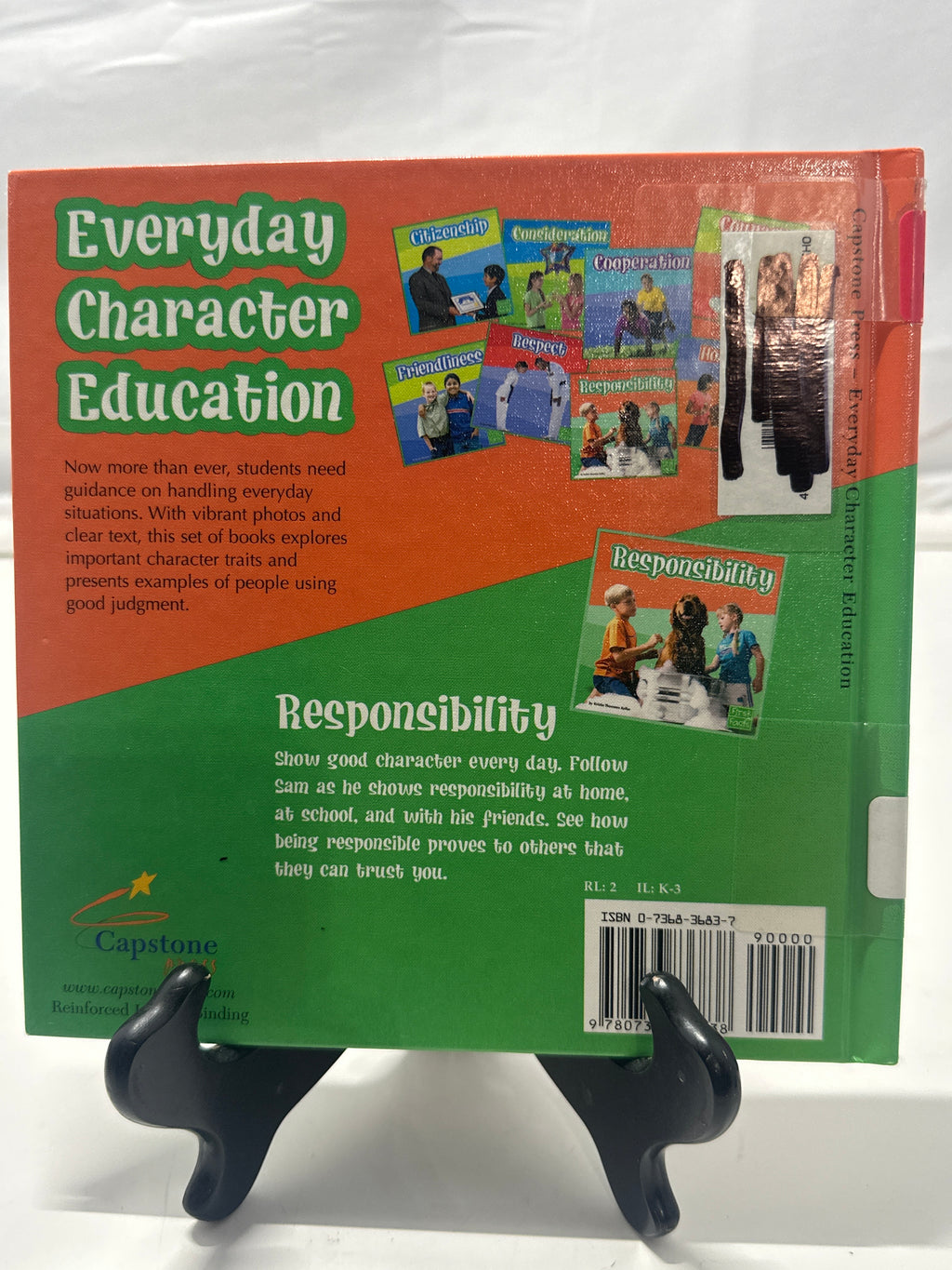 Responsibility by Kristin Thoennes Keller Hardcover Children's Book