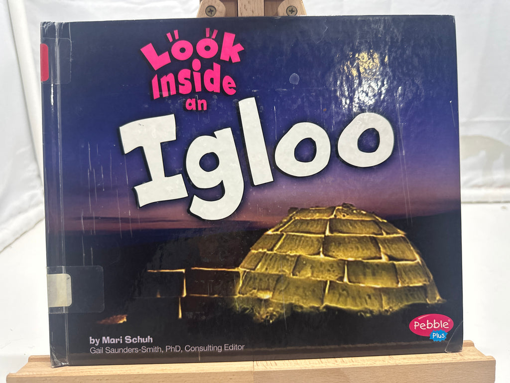 Look Inside an Igloo by Mari C. Schuh Hardcover