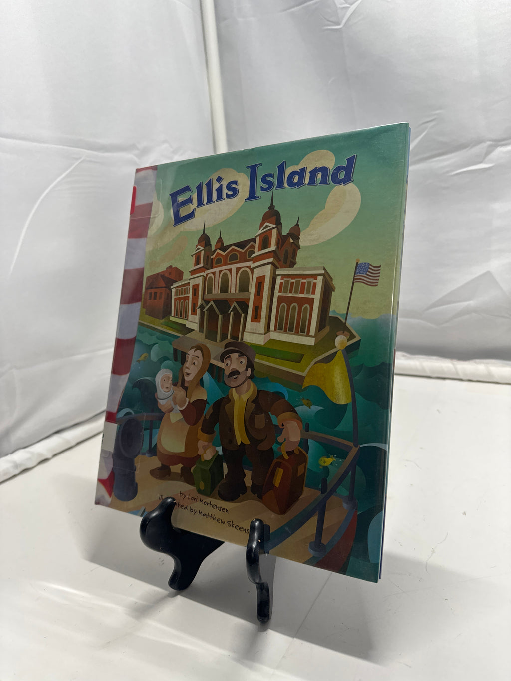 Ellis Island by Lori Mortensen Hardcover Children's Book
