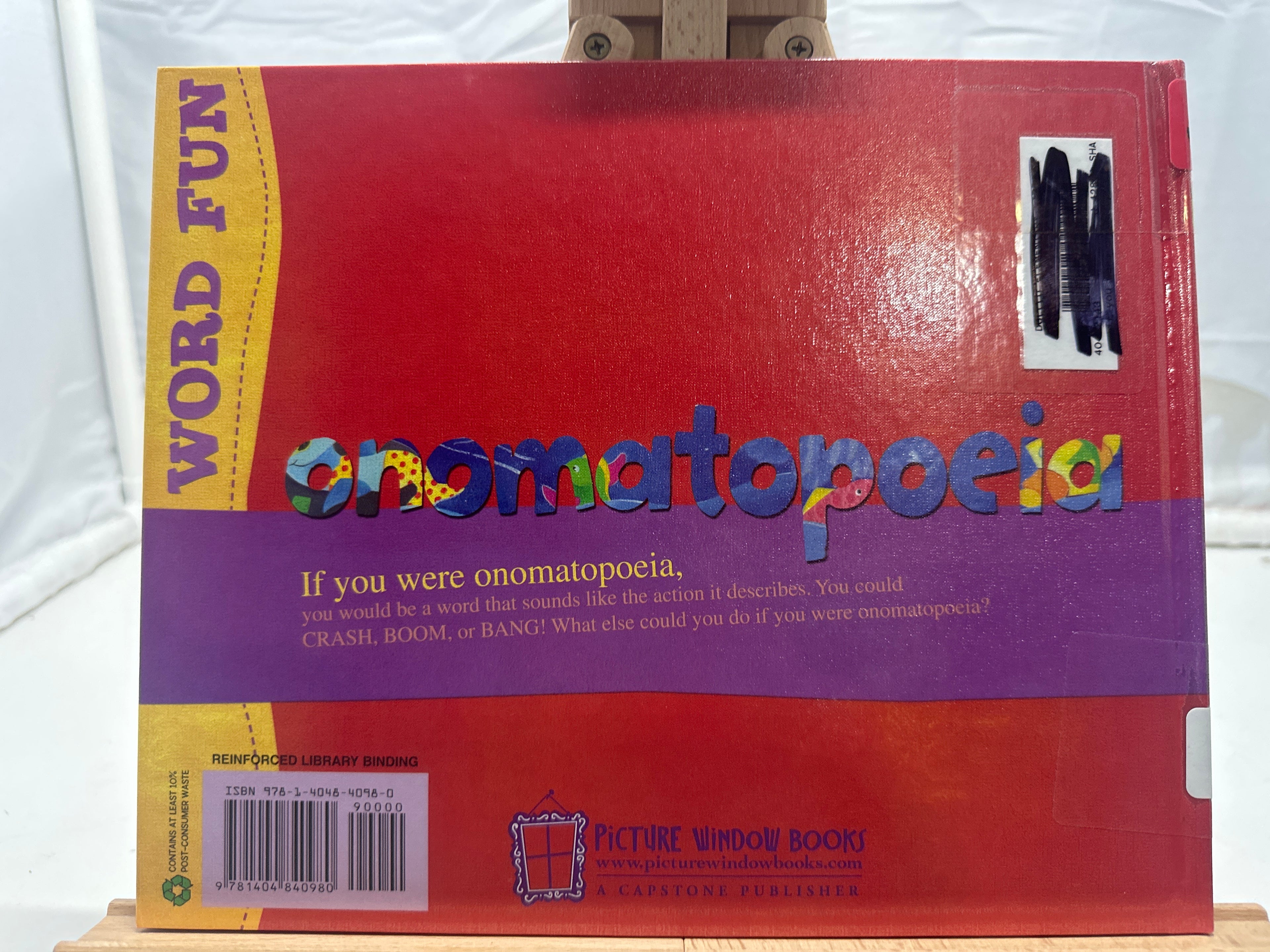 If you were onomatopoeia by Trisha Speed Shaskan Hardcover Children's Book