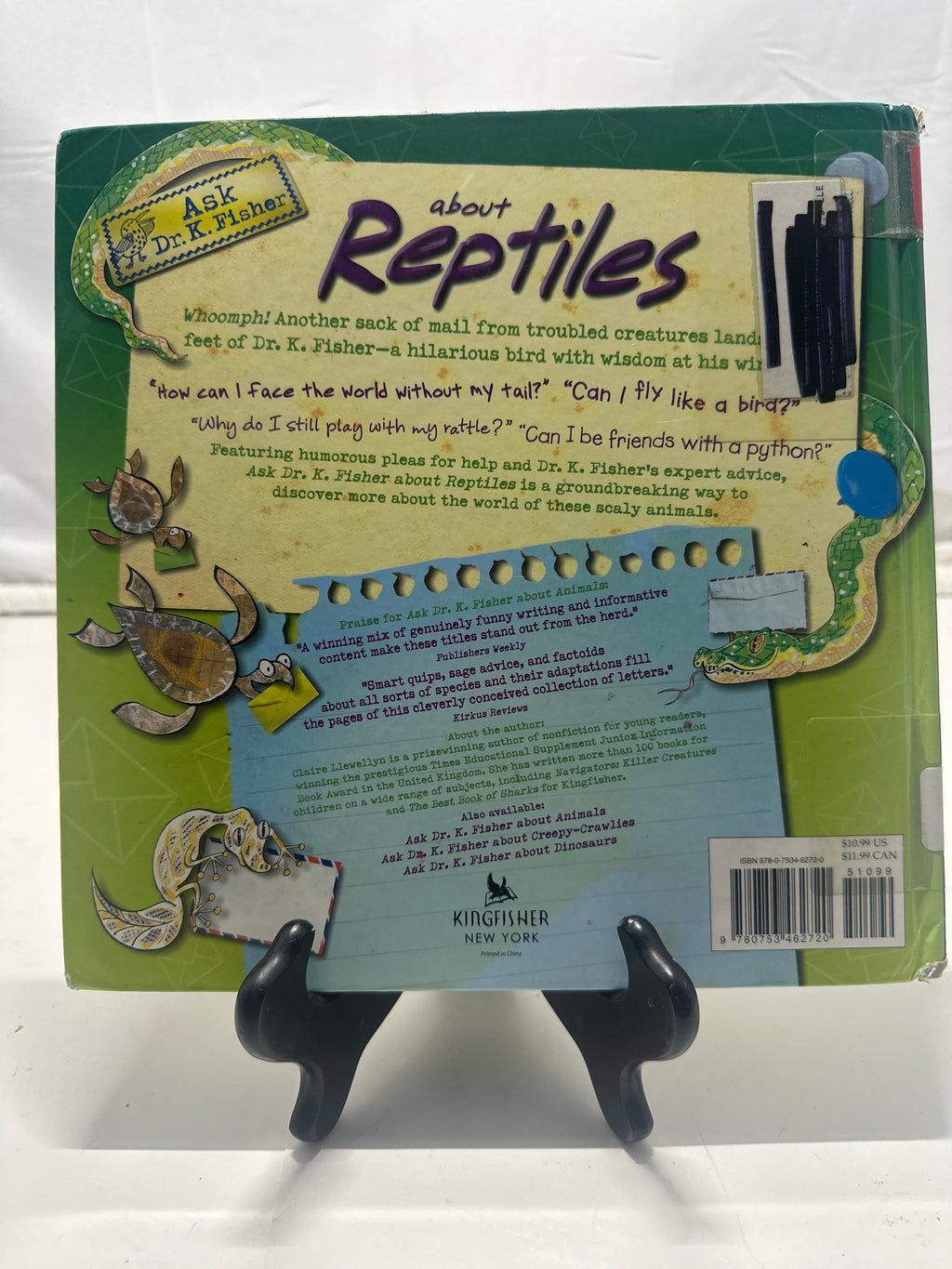 About Reptiles by Claire Llewellyn Hardcover
