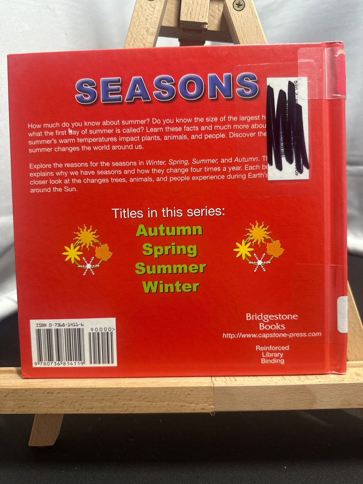 Summer (Bridgestone Science Library Seasons) by Terri DeGezelle Hardcover