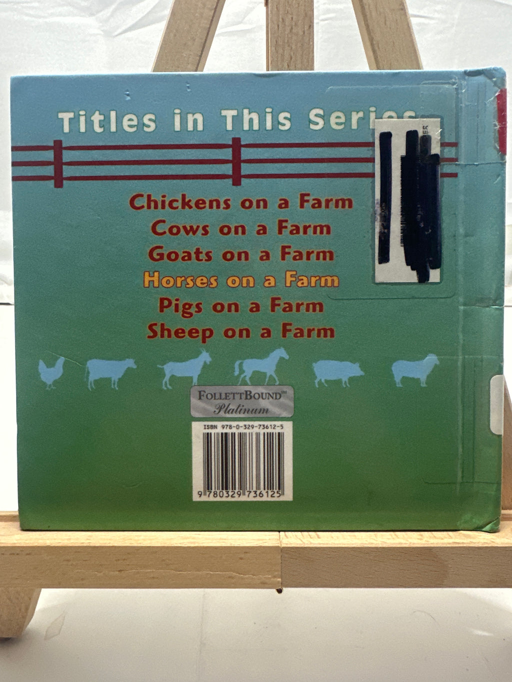 Horses on a Farm by Abbie Mercer Hardcover