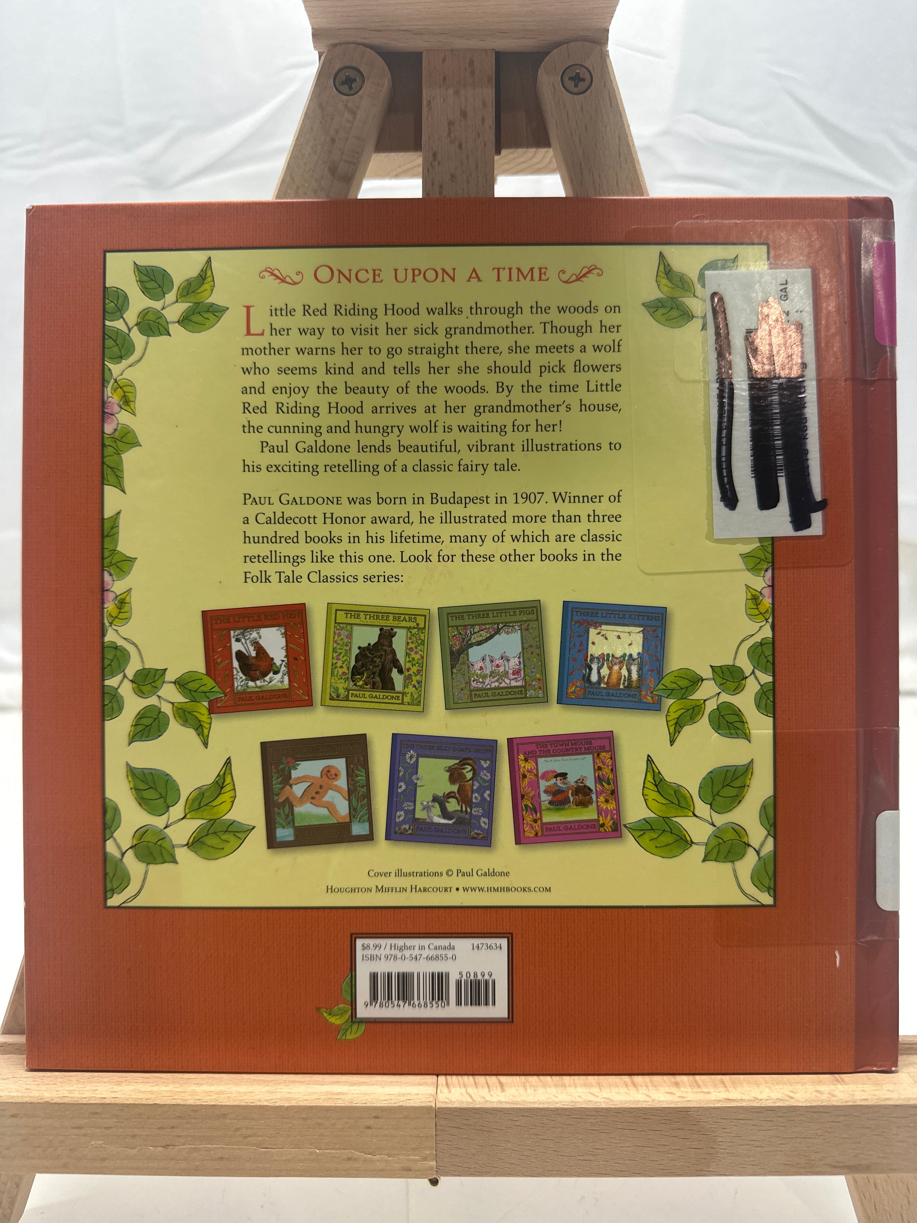 Little Red Riding Hood by Paul Galdone Hardcover