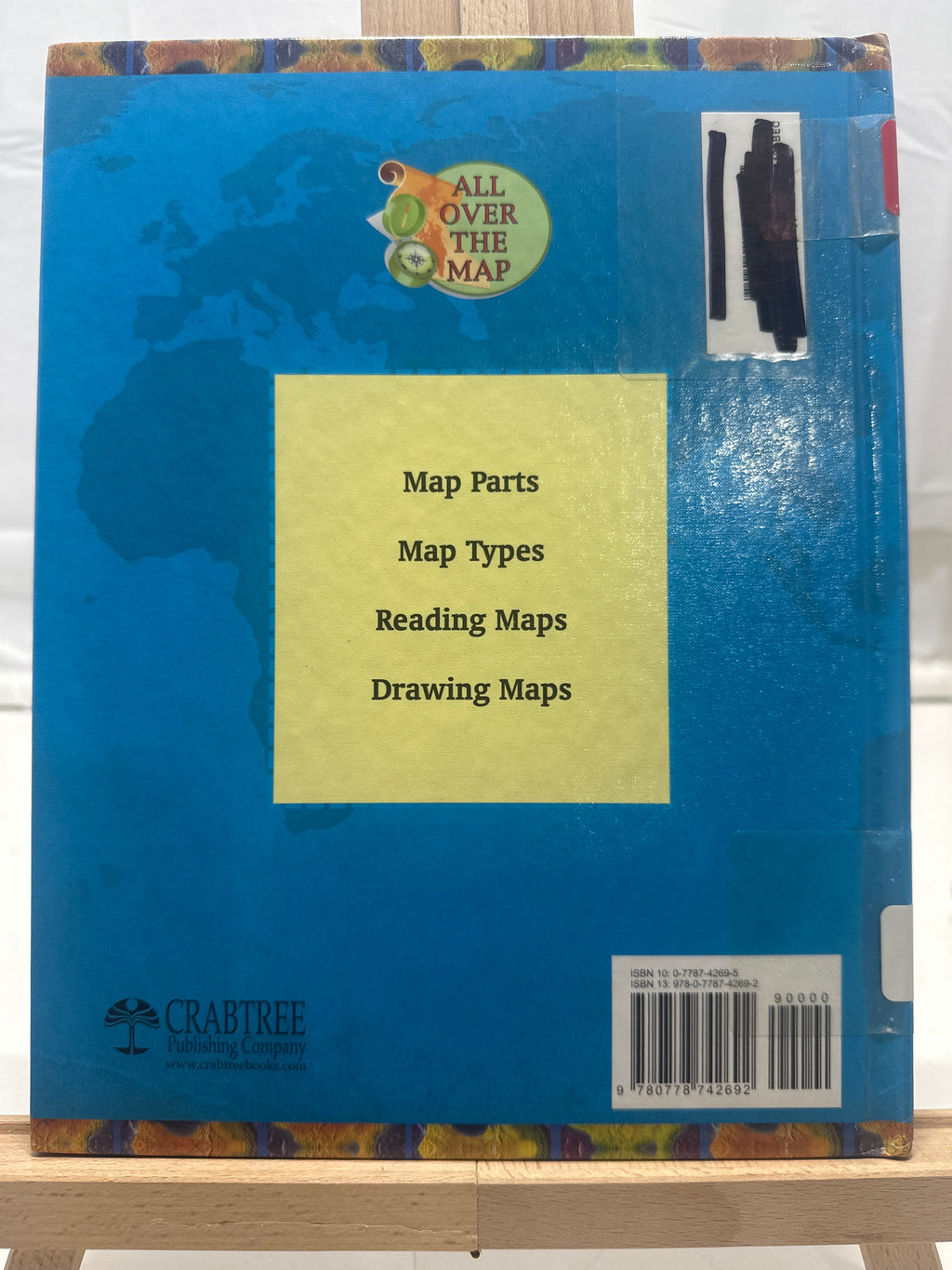 Map types by Katie Torpie Hardcover Children's Book