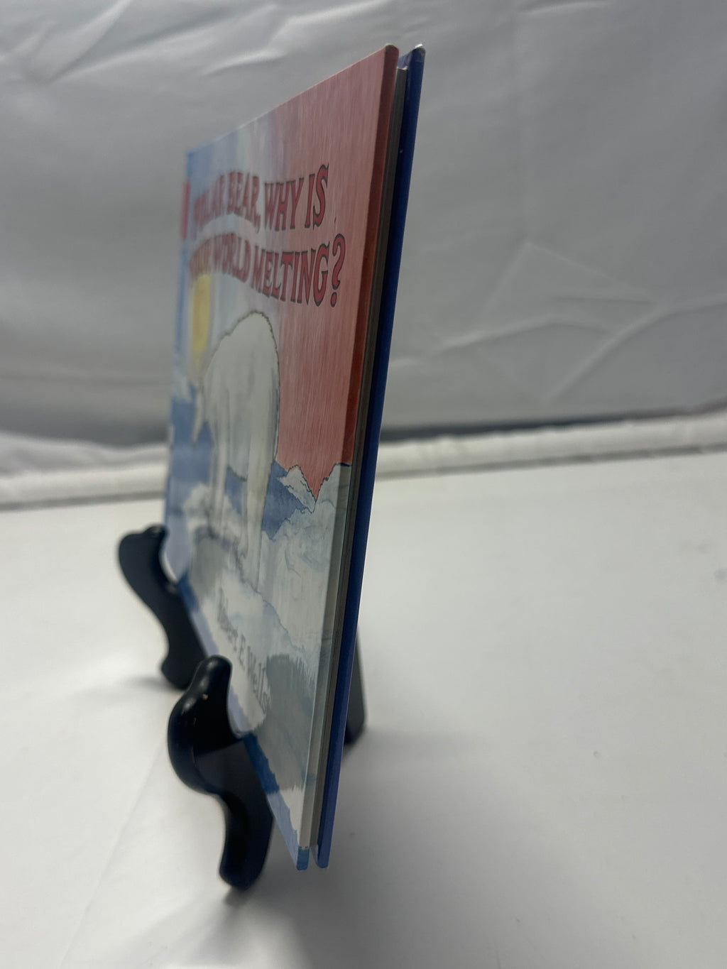 Polar bear, why is your world melting? by Wells, Robert E. Hardcover Children's