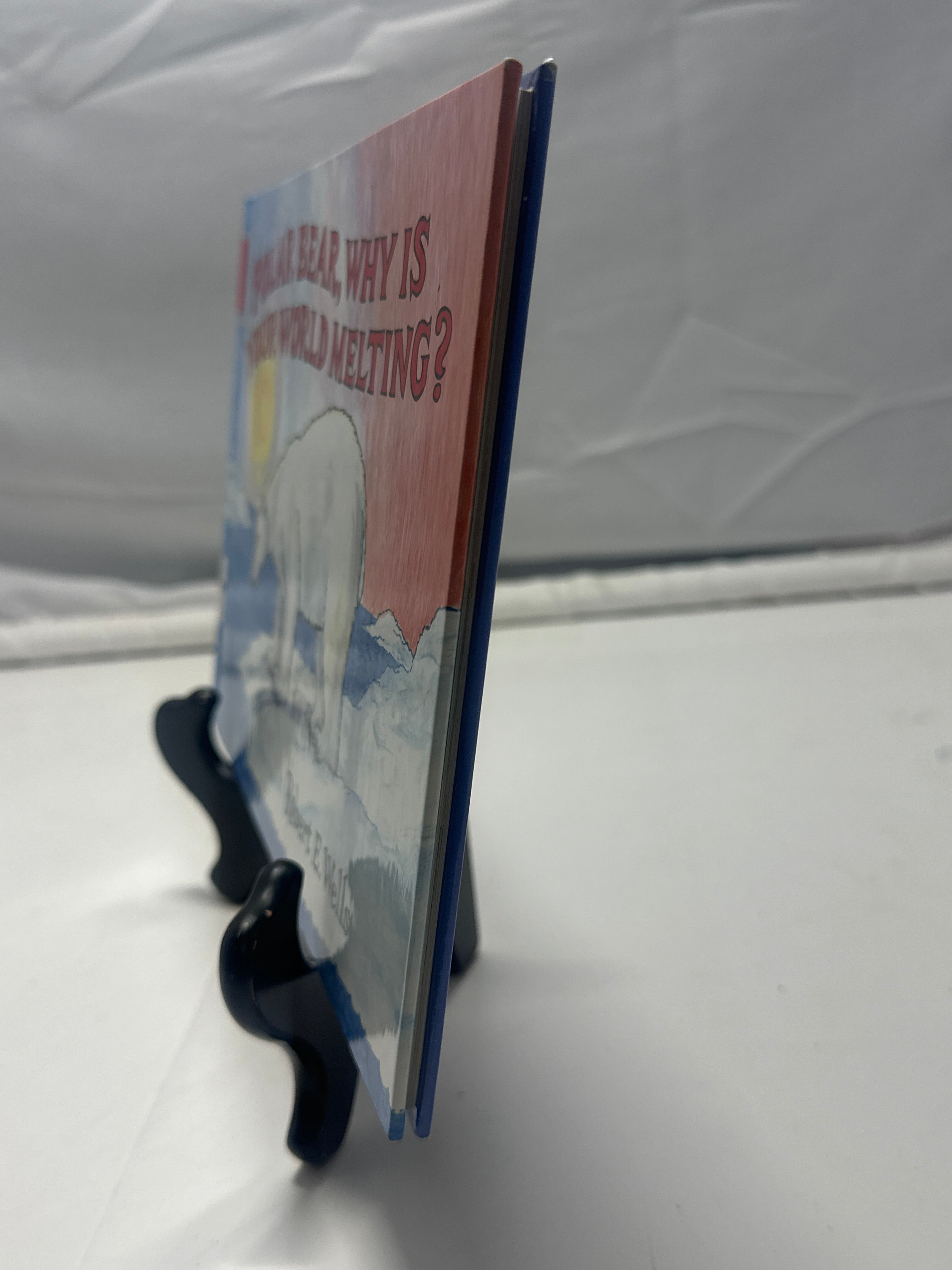 Polar bear, why is your world melting? by Wells, Robert E. Hardcover Children's