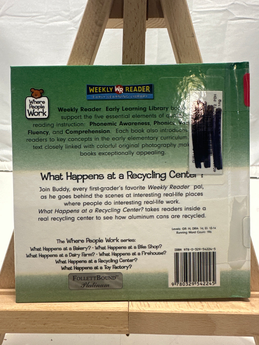 What Happens at a Recycling Center? by Kathleen Pohl Hardcover