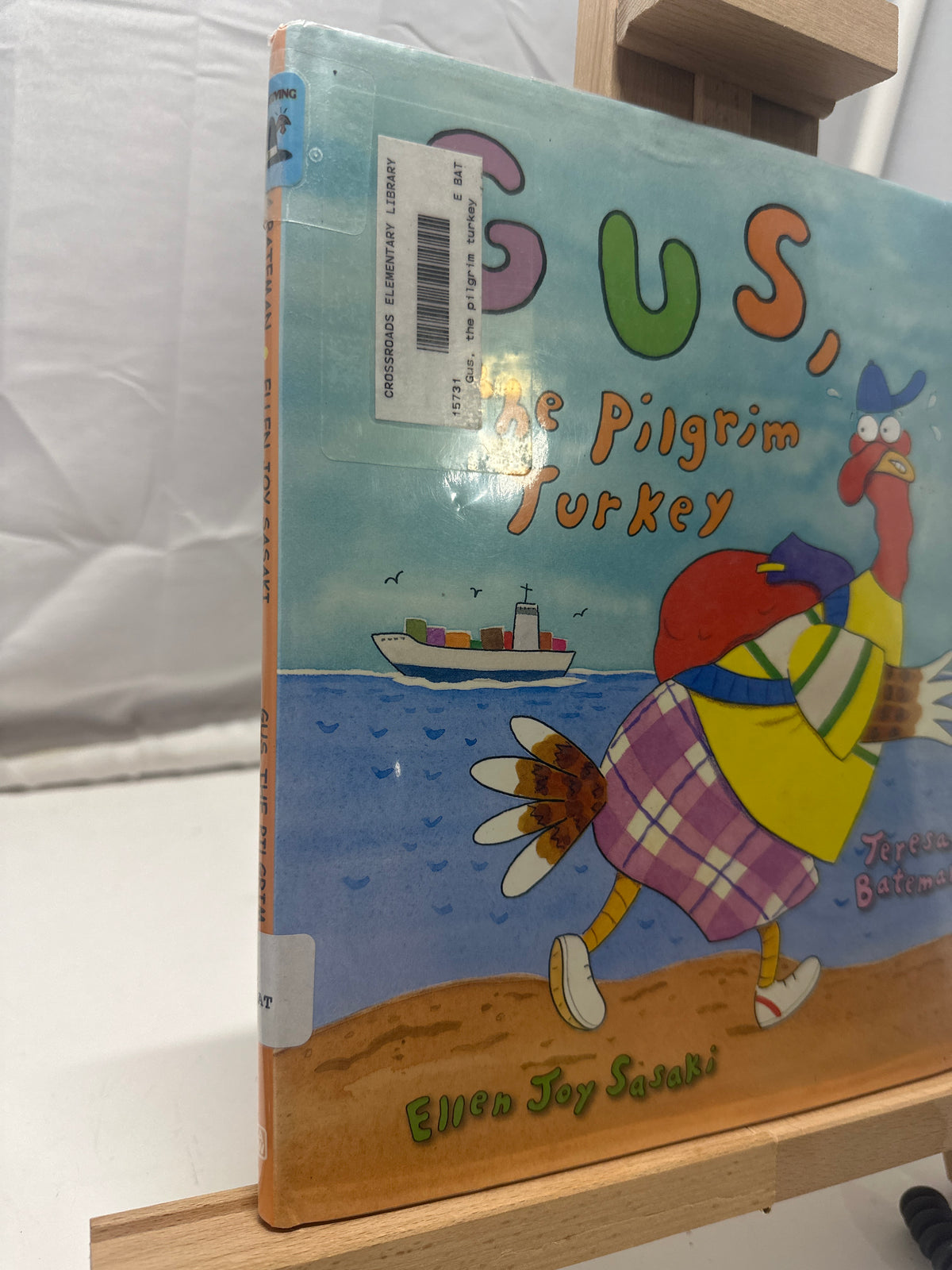 Gus, the Pilgrim Turkey by Teresa Bateman Hardcover