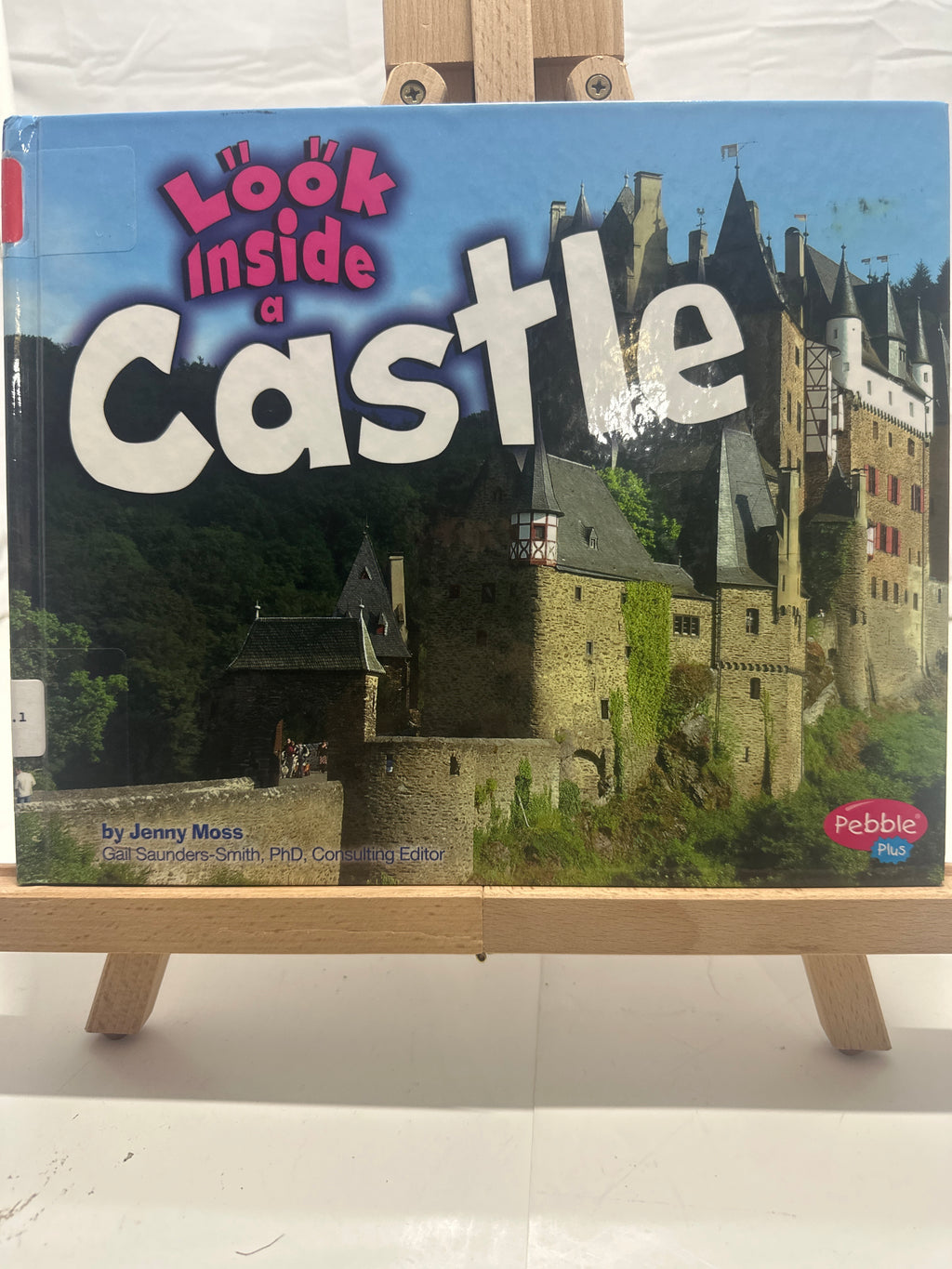 Look Inside a Castle by Jenny Moss Hardcover