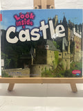 Look Inside a Castle by Jenny Moss Hardcover