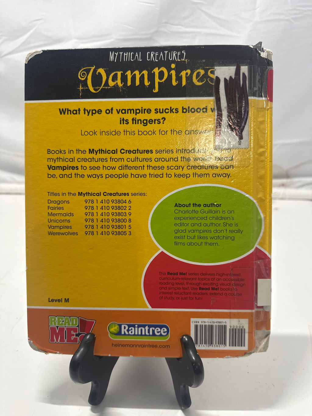 Vampires by Charlotte Guillain Hardcover Children's Book