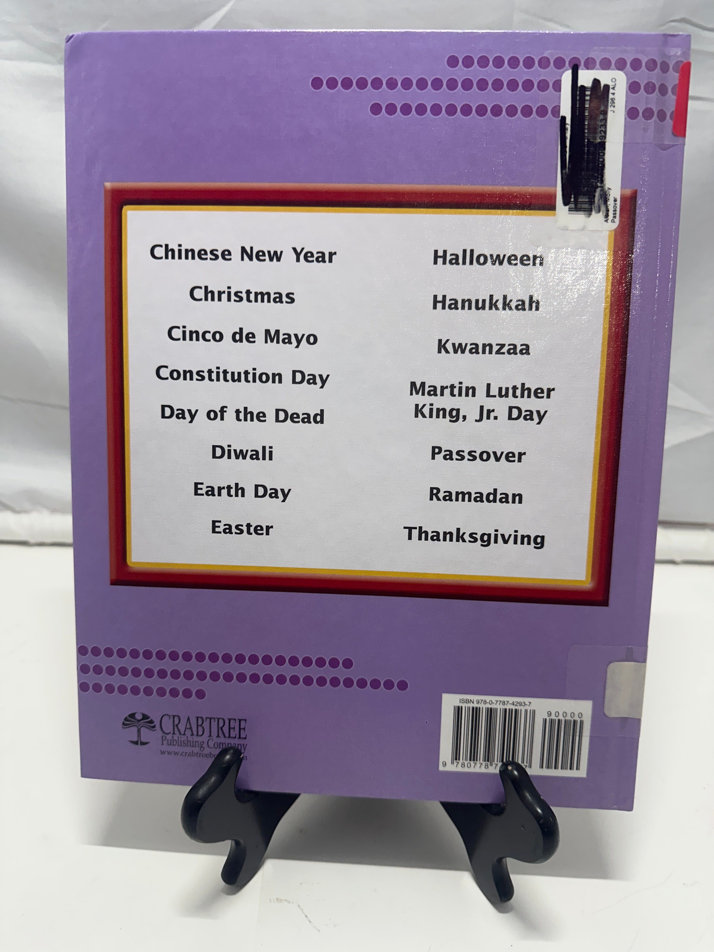 Passover by Molly Aloian Hardcover Children's Book