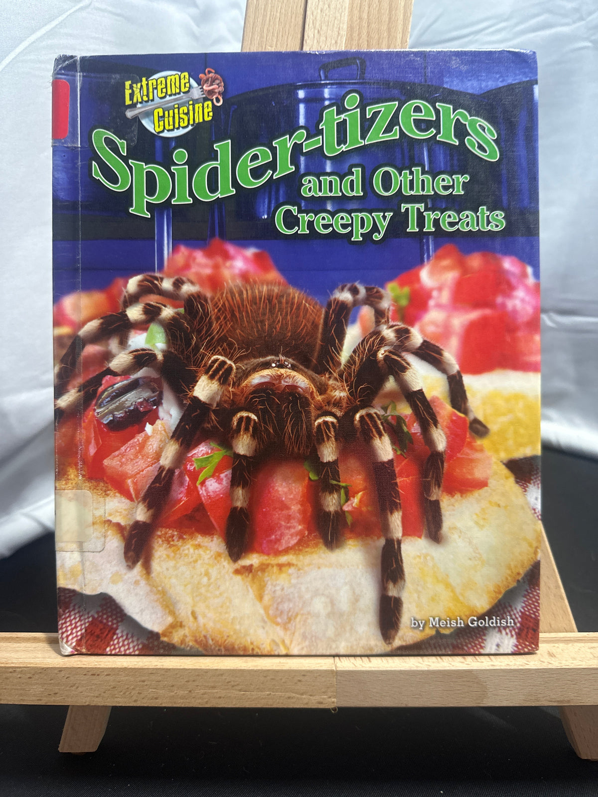 Spider-tizers and other creepy treats by Meish Goldish Hardcover Children's Book