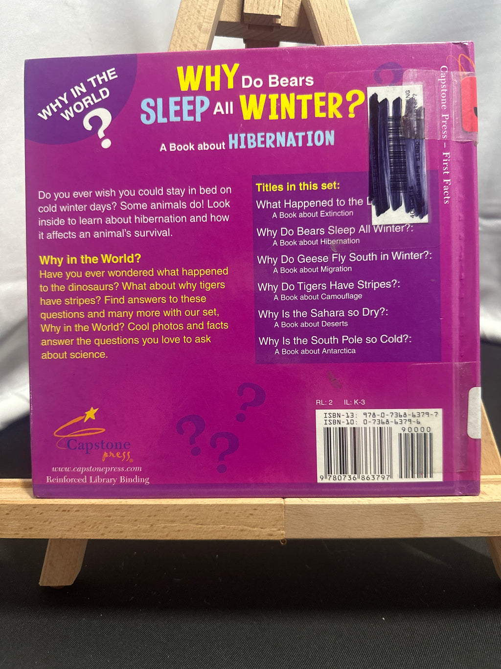Why Do Bears Sleep All Winter? by Mary Englar Hardcover
