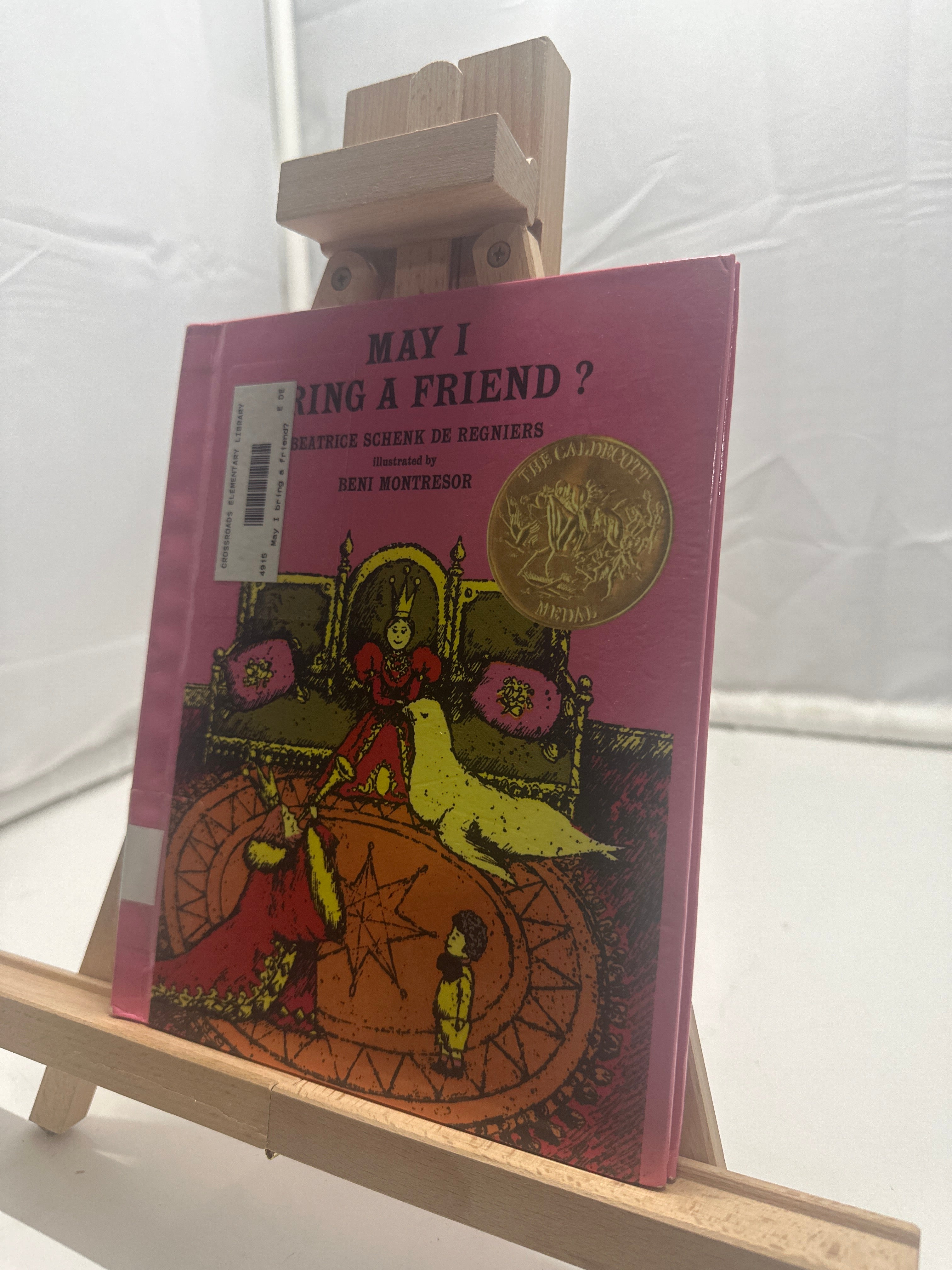 May I Bring a Friend? by Beatrice Schenk De Regniers Hardcover