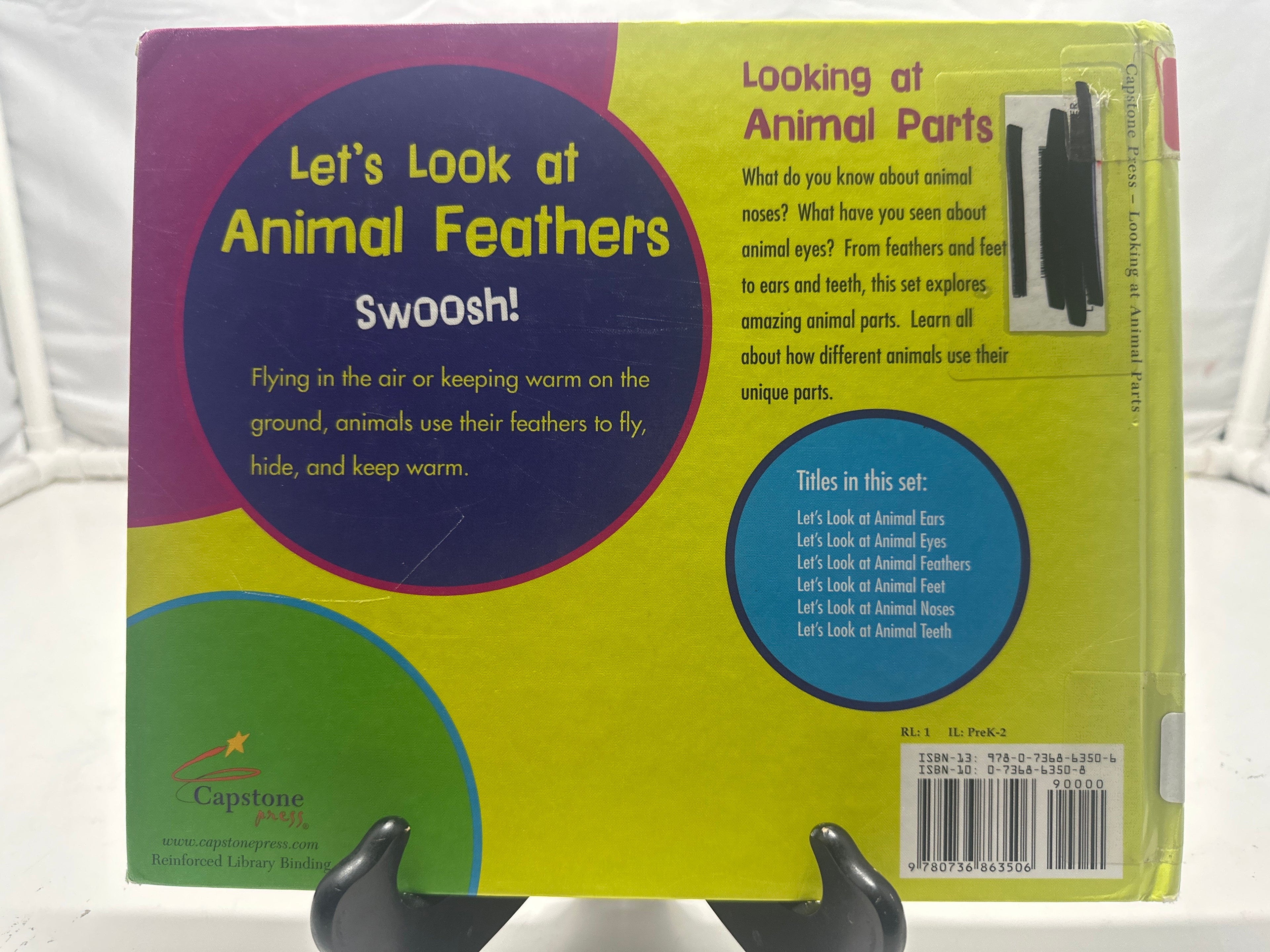 Let's Look at Animal Feathers by Wendy Perkins Hardcover