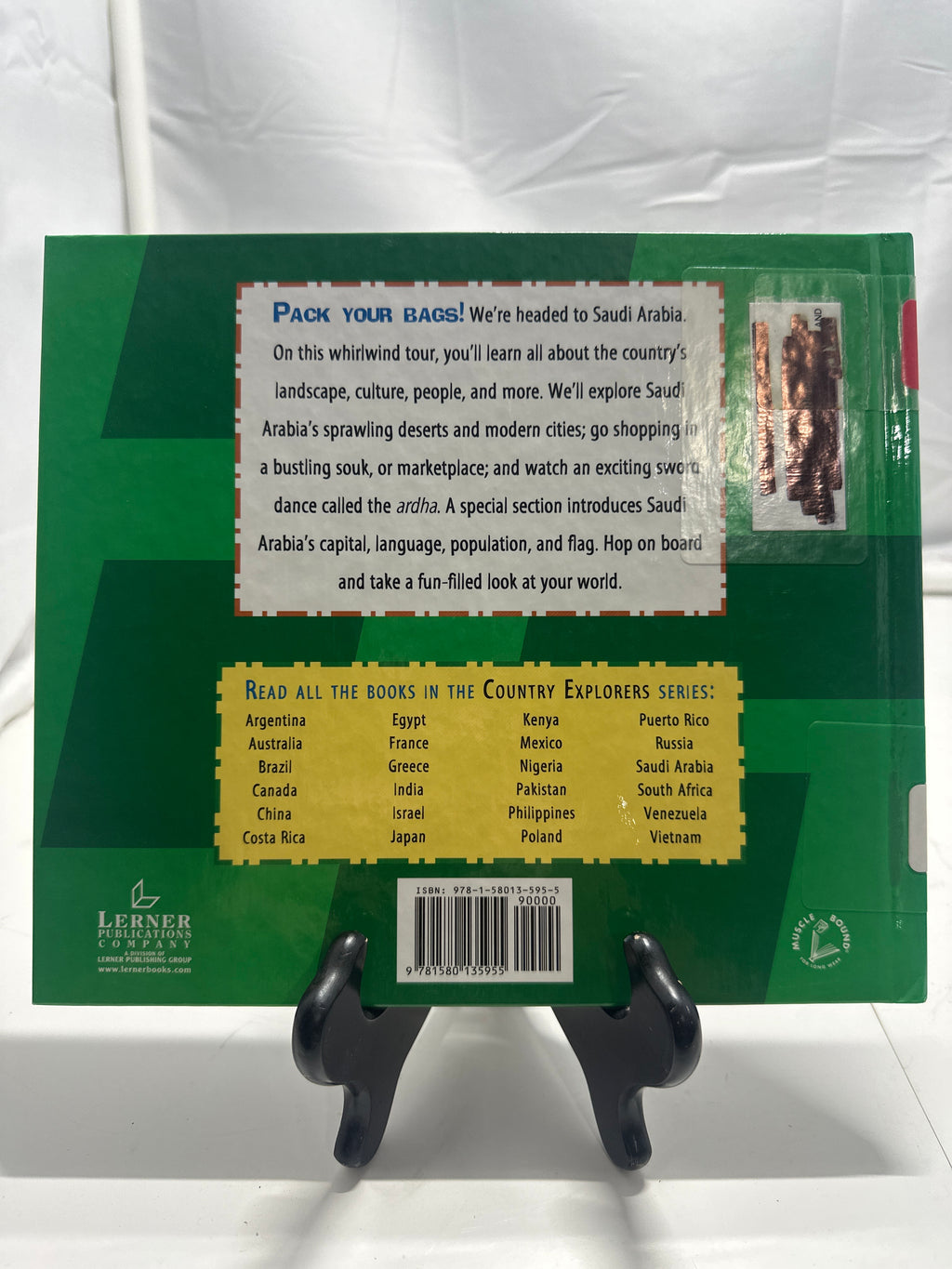 Saudi Arabia by Laurie Halse Anderson Hardcover Children's Book