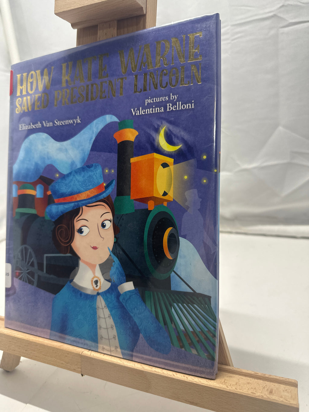 How Kate Warne Saved President Lincoln by Elizabeth Van Steenwyk Hardcover