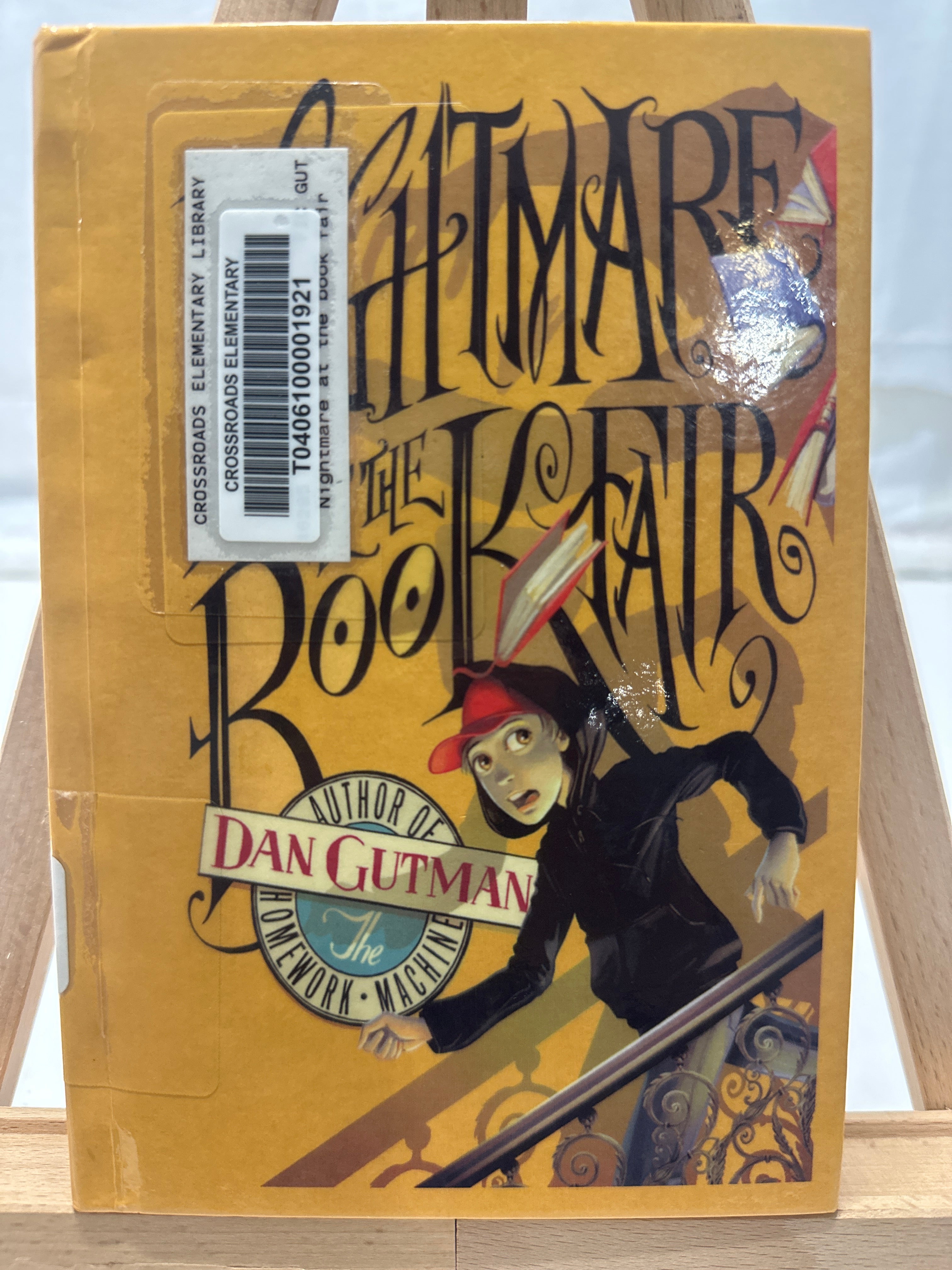 Nightmare at the Bookfair by Dan Gutman Hardcover