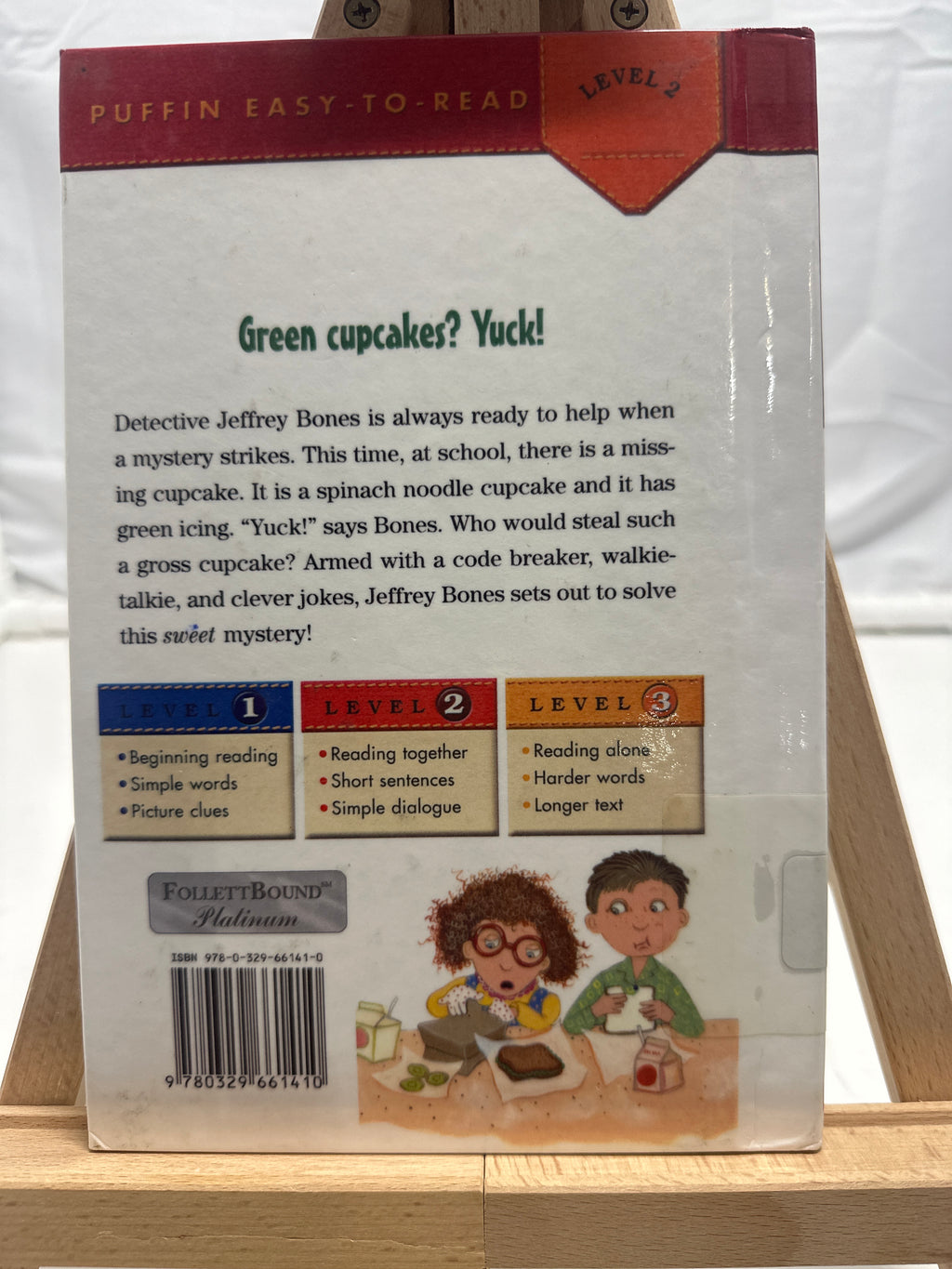 Bones and the Cupcake Mystery by David A. Adler Hardcover