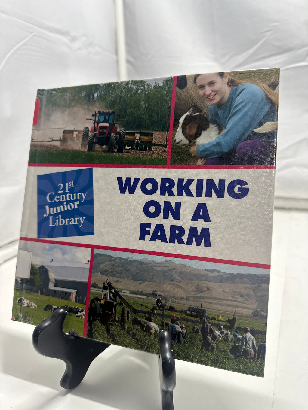 Working on a farm by Katie Marsico Hardcover Children's Book
