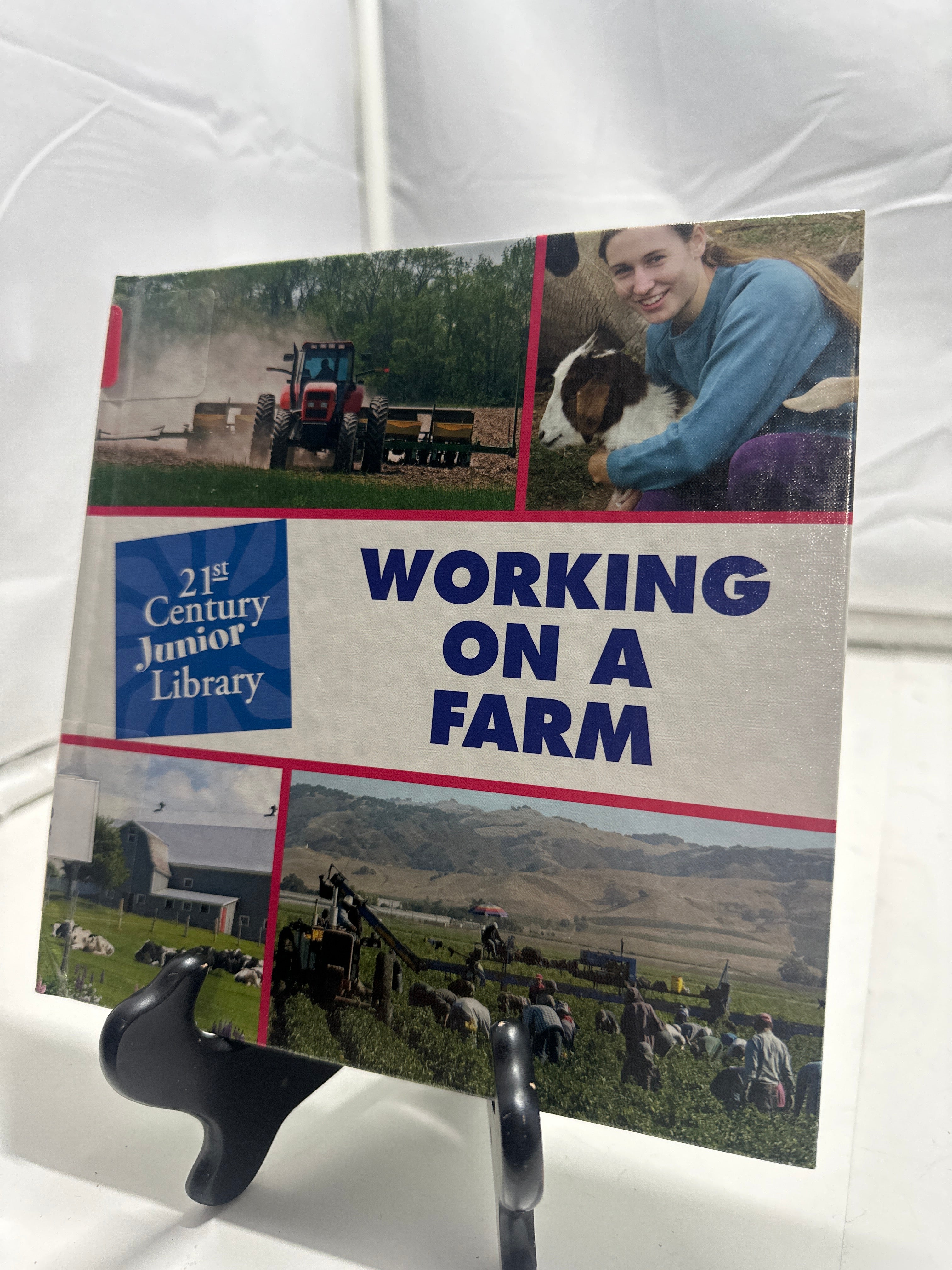 Working on a farm by Katie Marsico Hardcover Children's Book