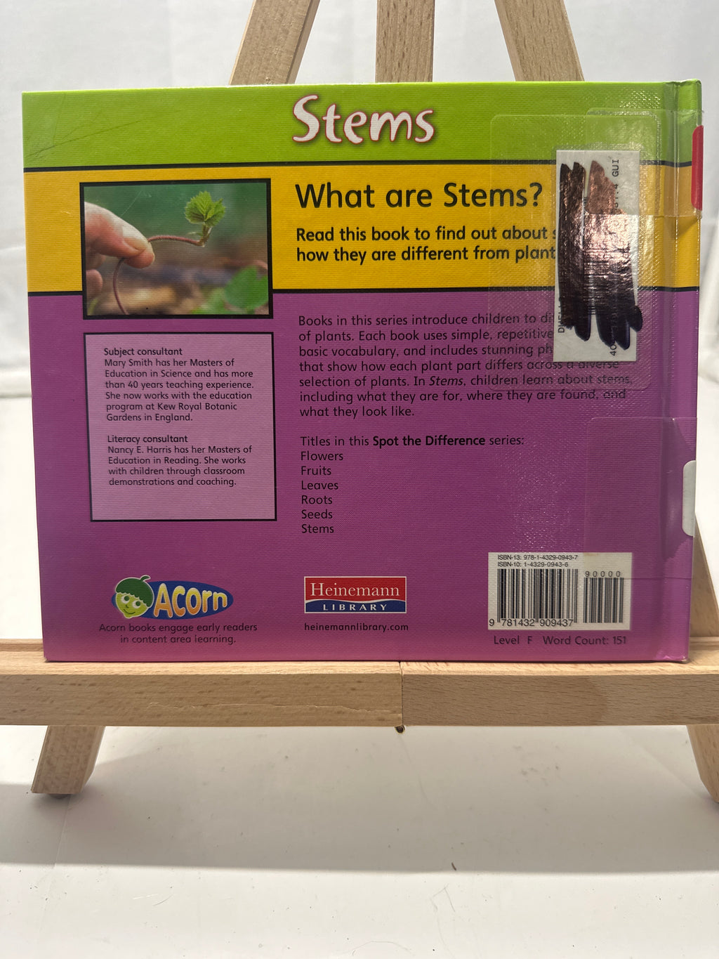 Stems by Charlotte Guillain Hardcover Children's Book
