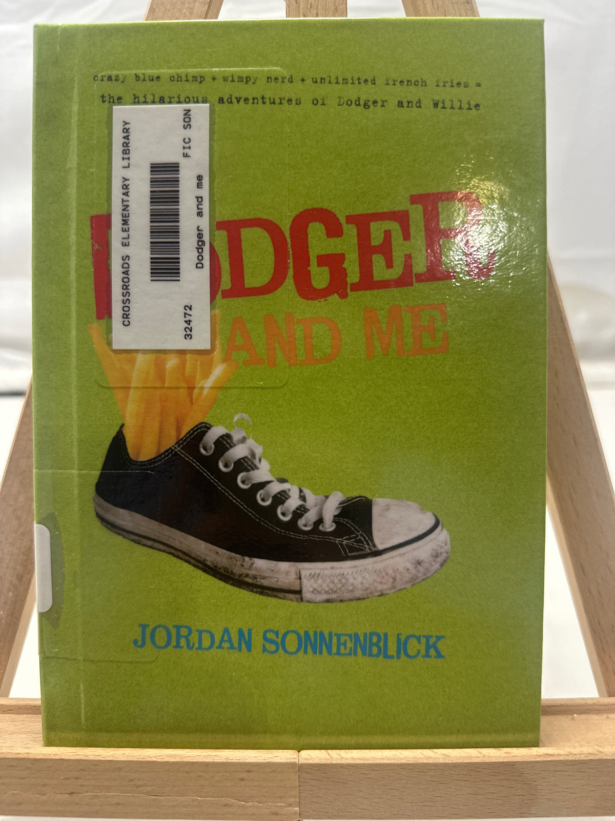 Dodger and Me [pbk] by Jordan Sonnenblick Hardcover