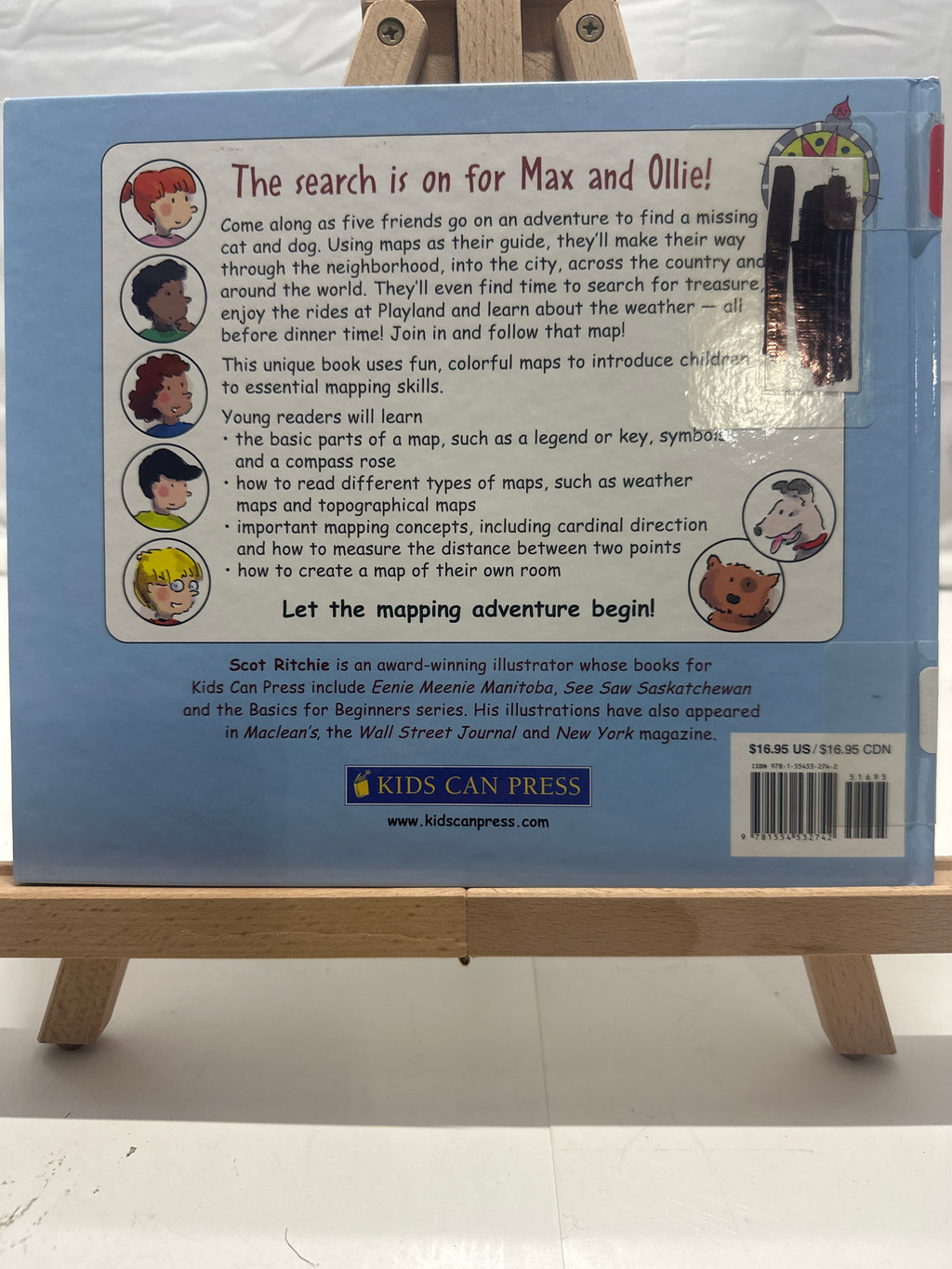 Follow That Map A First Look At Mapping Skills by Scot Ritchie Hardcover