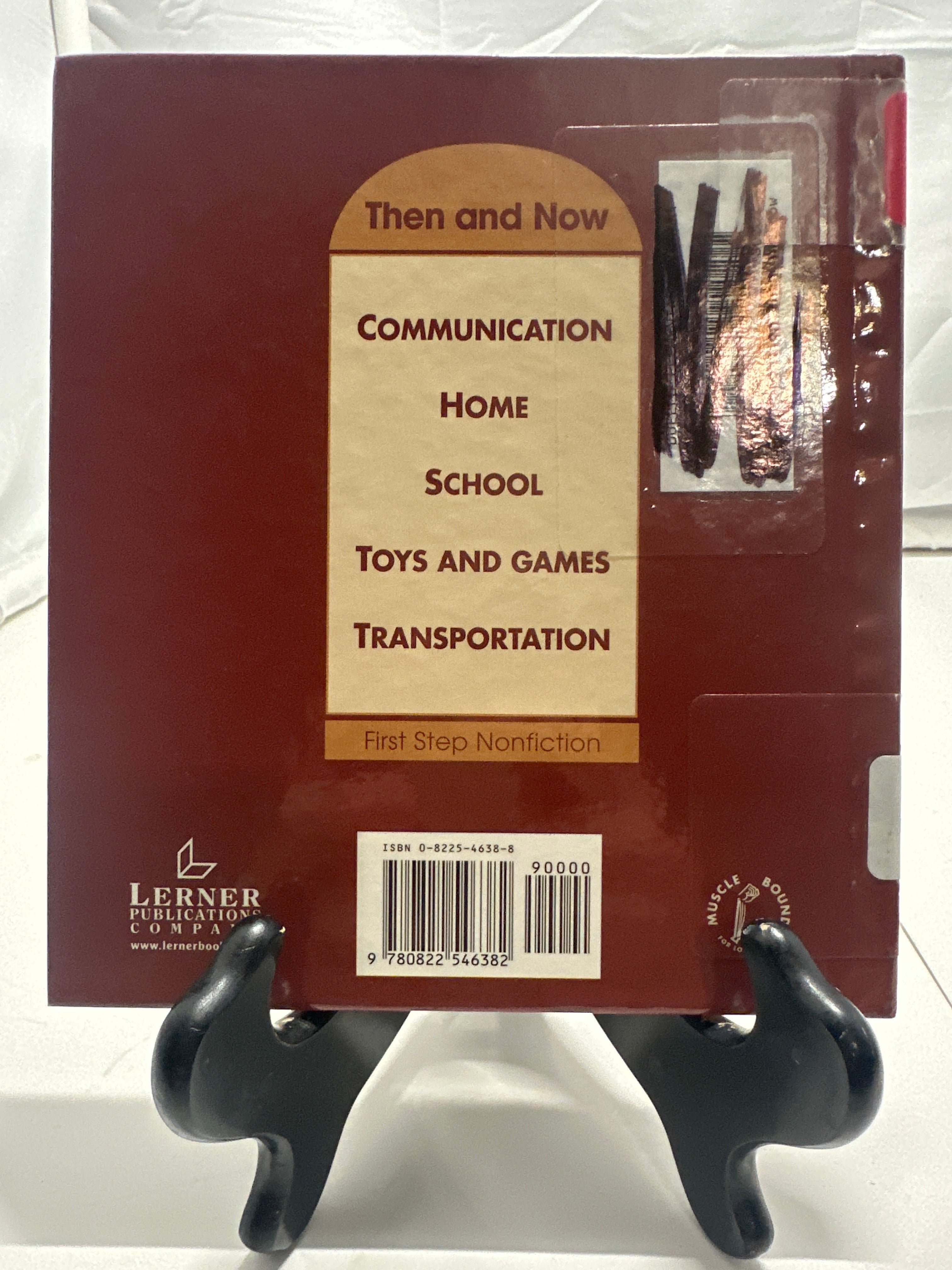 Communication then and now by Nelson, Robin Hardcover Children's Book