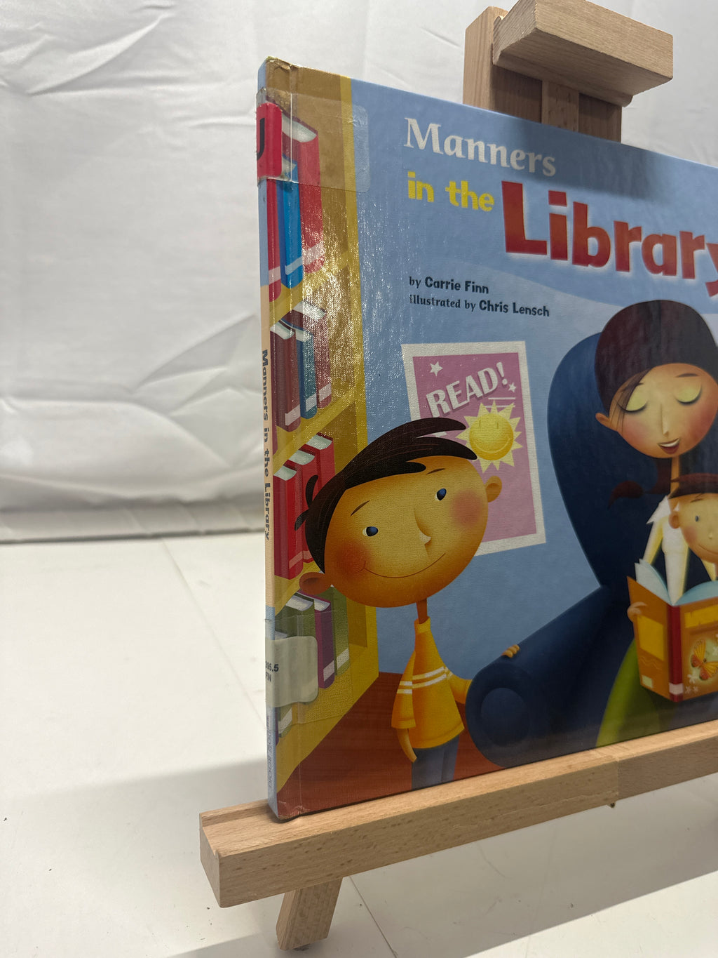 Manners in the Library (Way to Be) (Way to Be) by Carrie Finn Hardcover