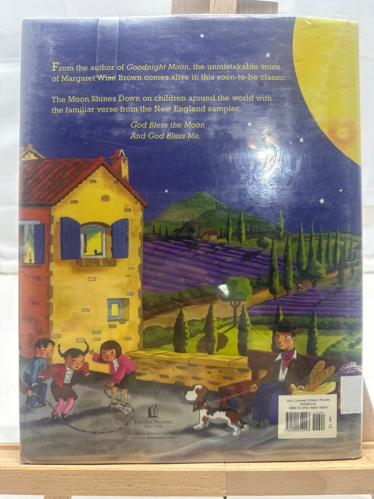 The moon shines down by Jean Little Hardcover Children's Book