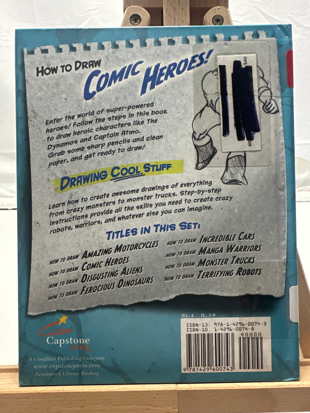 How to Draw Comic Heroes by Aaron Sautter Hardcover
