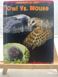 Owl vs. mouse by Mary Meinking Hardcover