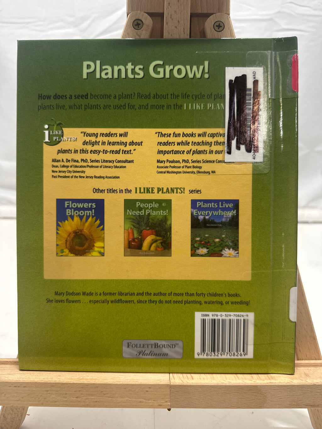 Plants Grow! by Mary Dodson Wade Hardcover