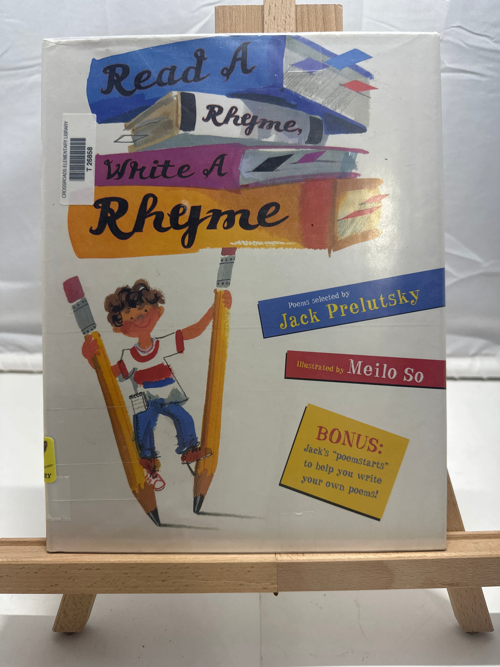 Read a Rhyme, Write a Rhyme by Jack Prelutsky Hardcover