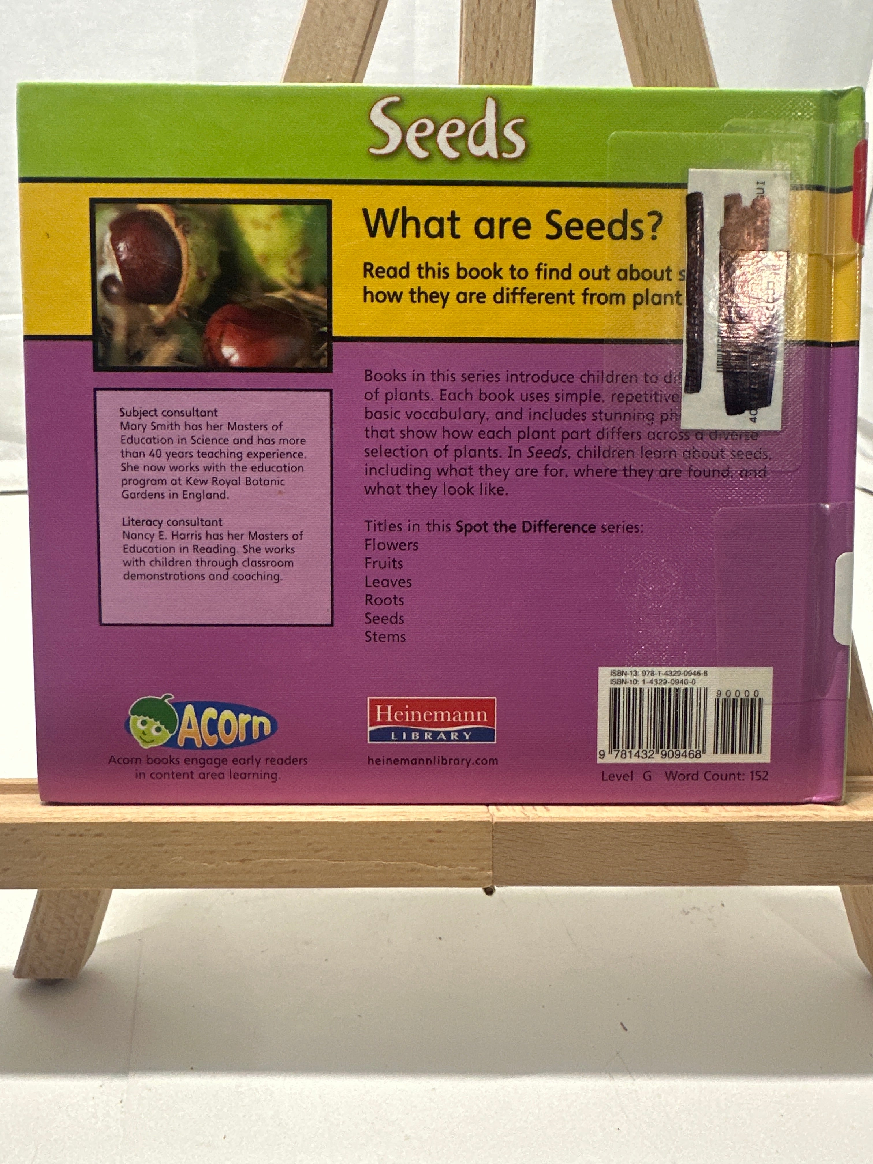 Seeds by Charlotte Guillain Hardcover Children's Book