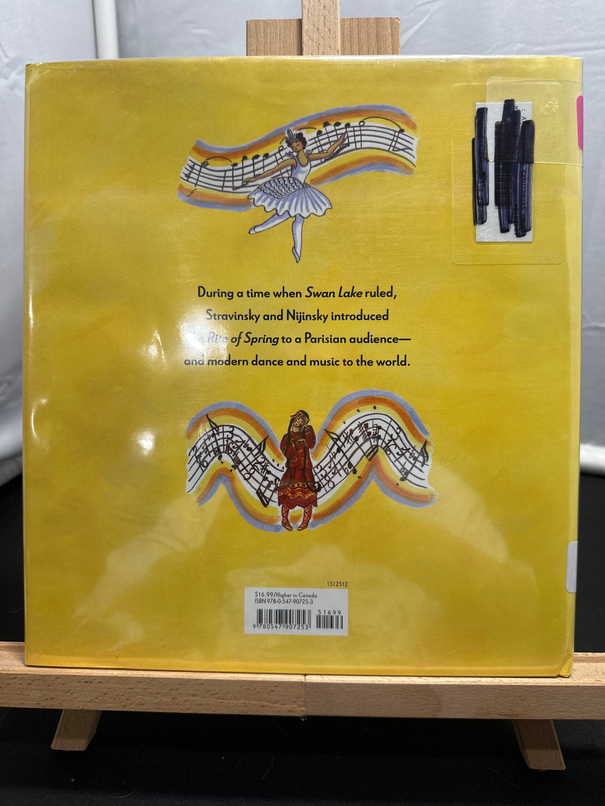 When Stravinsky met Nijinsky by Lauren Stringer Hardcover