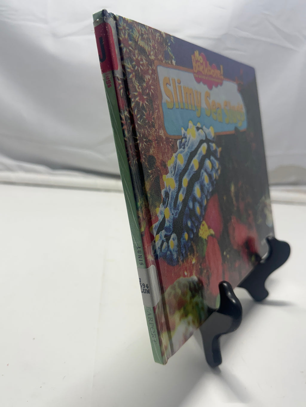 Slimy Sea Slugs (No Backbone! the World of Invertebrates) by Natalie Lunis Hardc